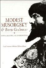 Vorderes Coverbild Modest Musorgsky and Boris Godunov
