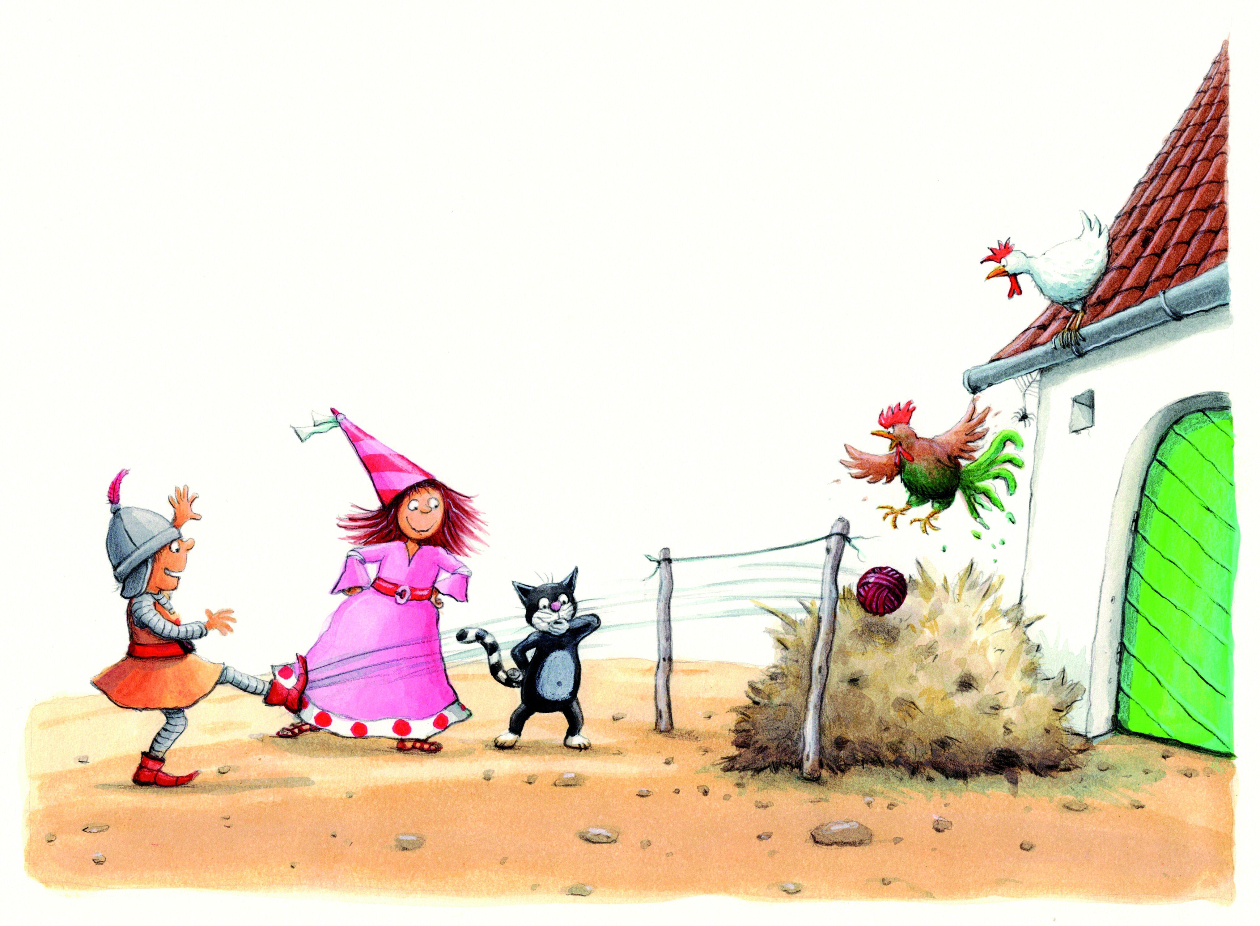 Beispielinhalt (Bild) Der kleine Ritter Apfelmus