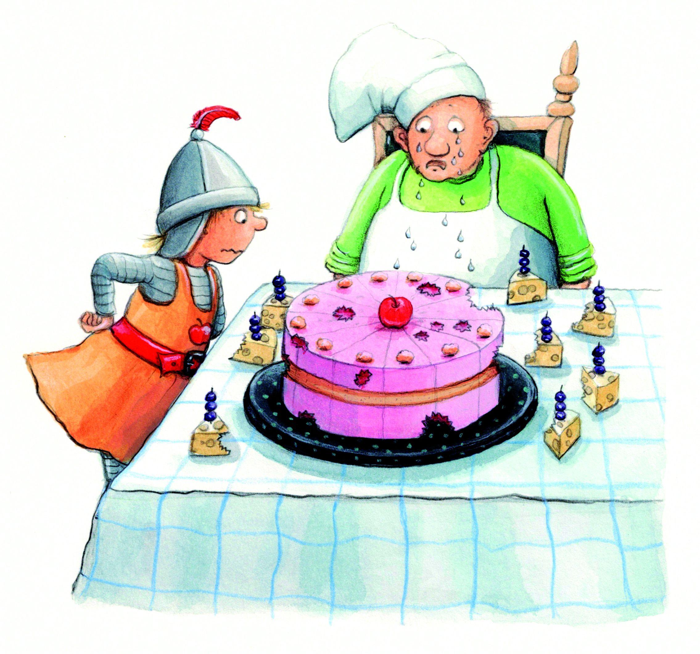 Beispielinhalt (Bild) Der kleine Ritter Apfelmus