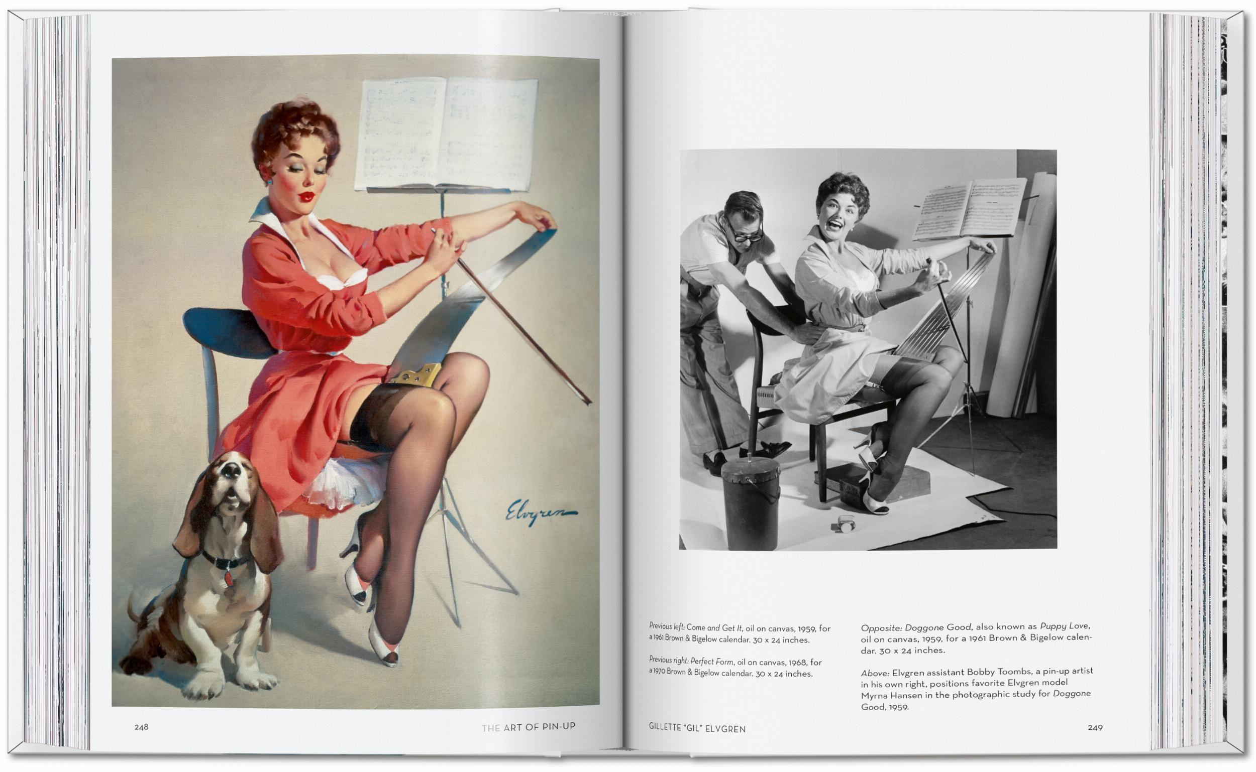Beispielinhalt (Bild) The Art of Pin-up. 40th Ed.