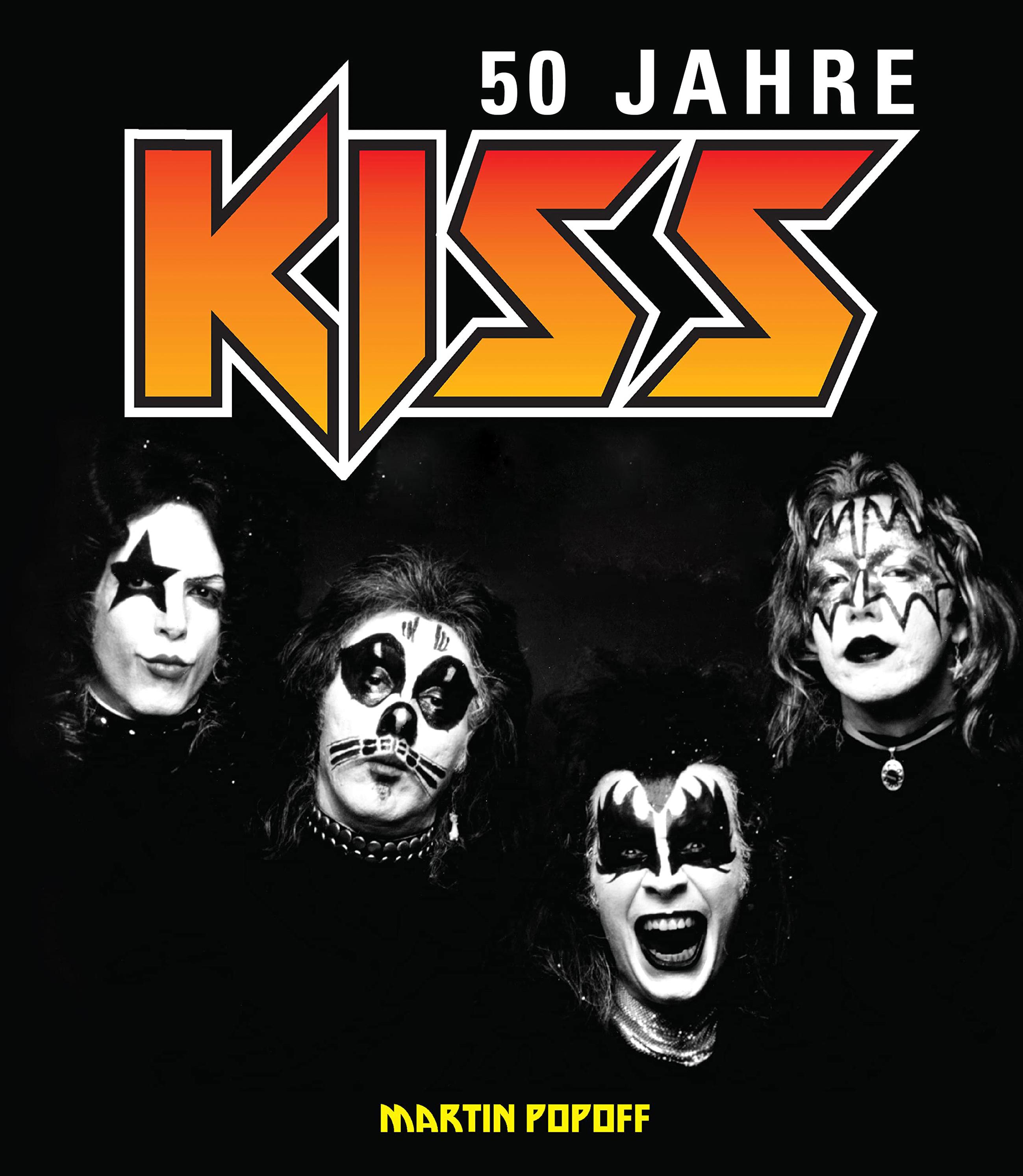 Vorderes Coverbild 50 Jahre Kiss