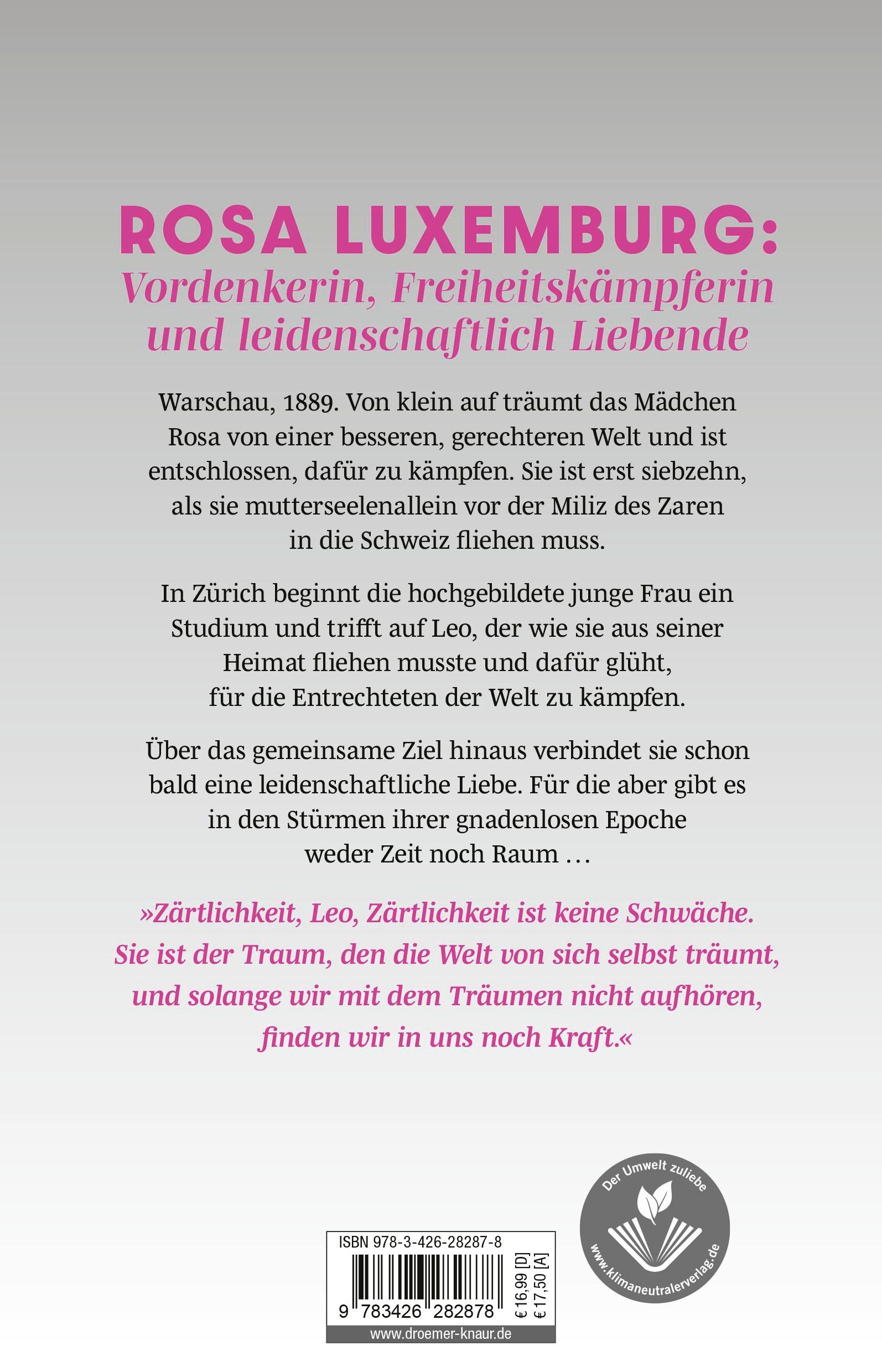 Rückseitencover Rosa und Leo
