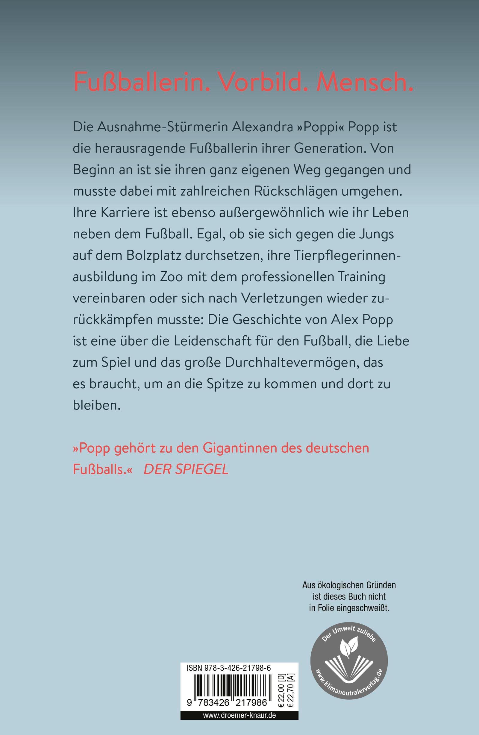 Rückseitencover Dann zeige ich es euch eben auf dem Platz