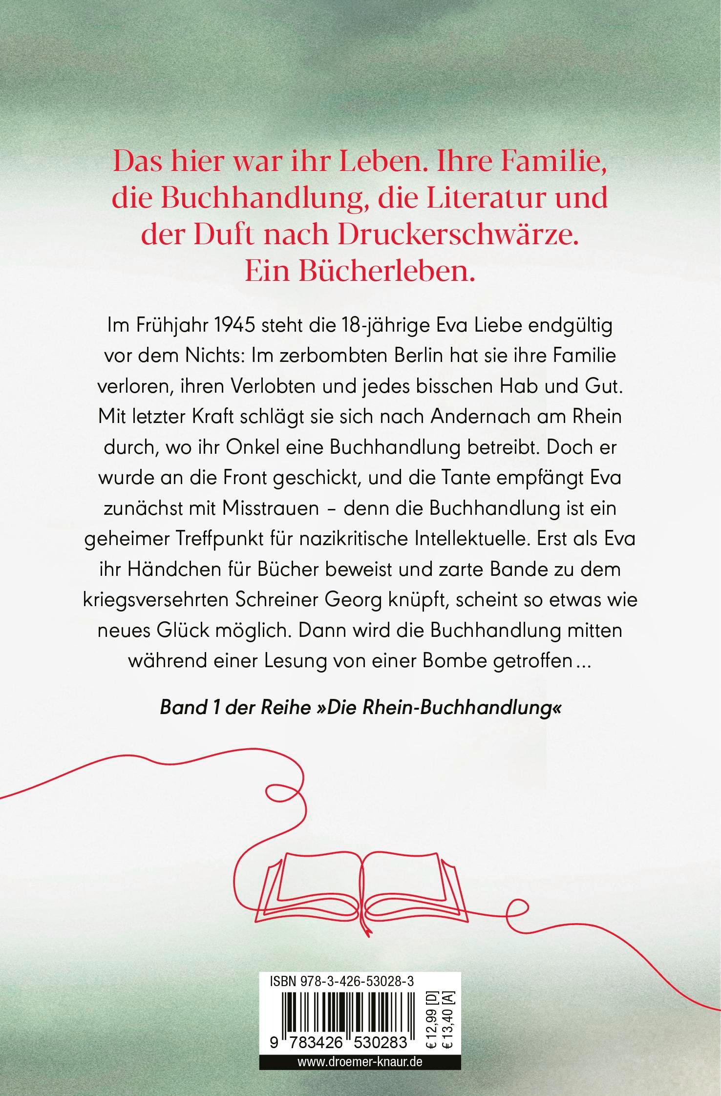 Rückseitencover Fräulein Liebe und das Glück der Bücher