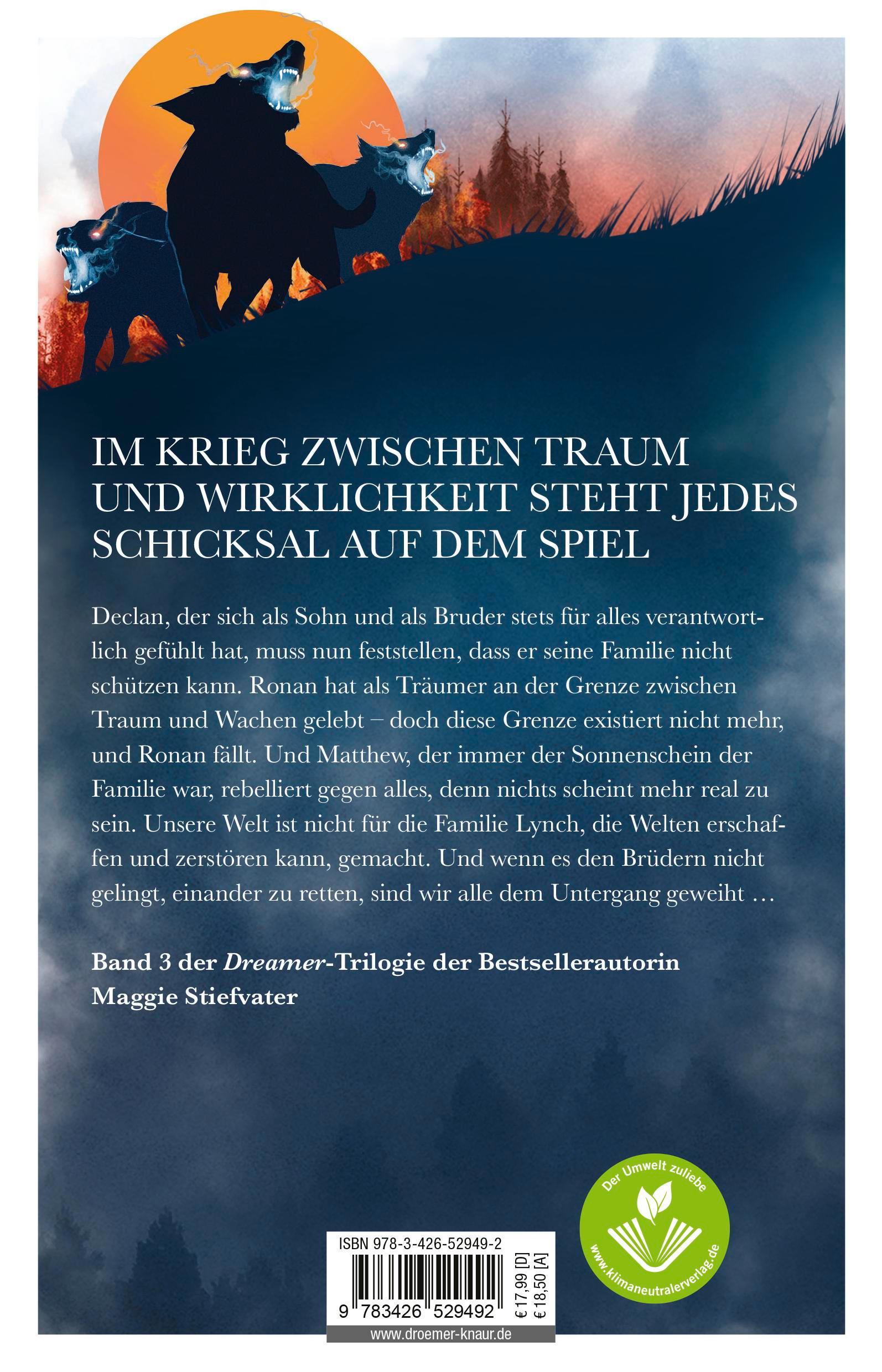 Rückseitencover Wie die Nacht entrinnt