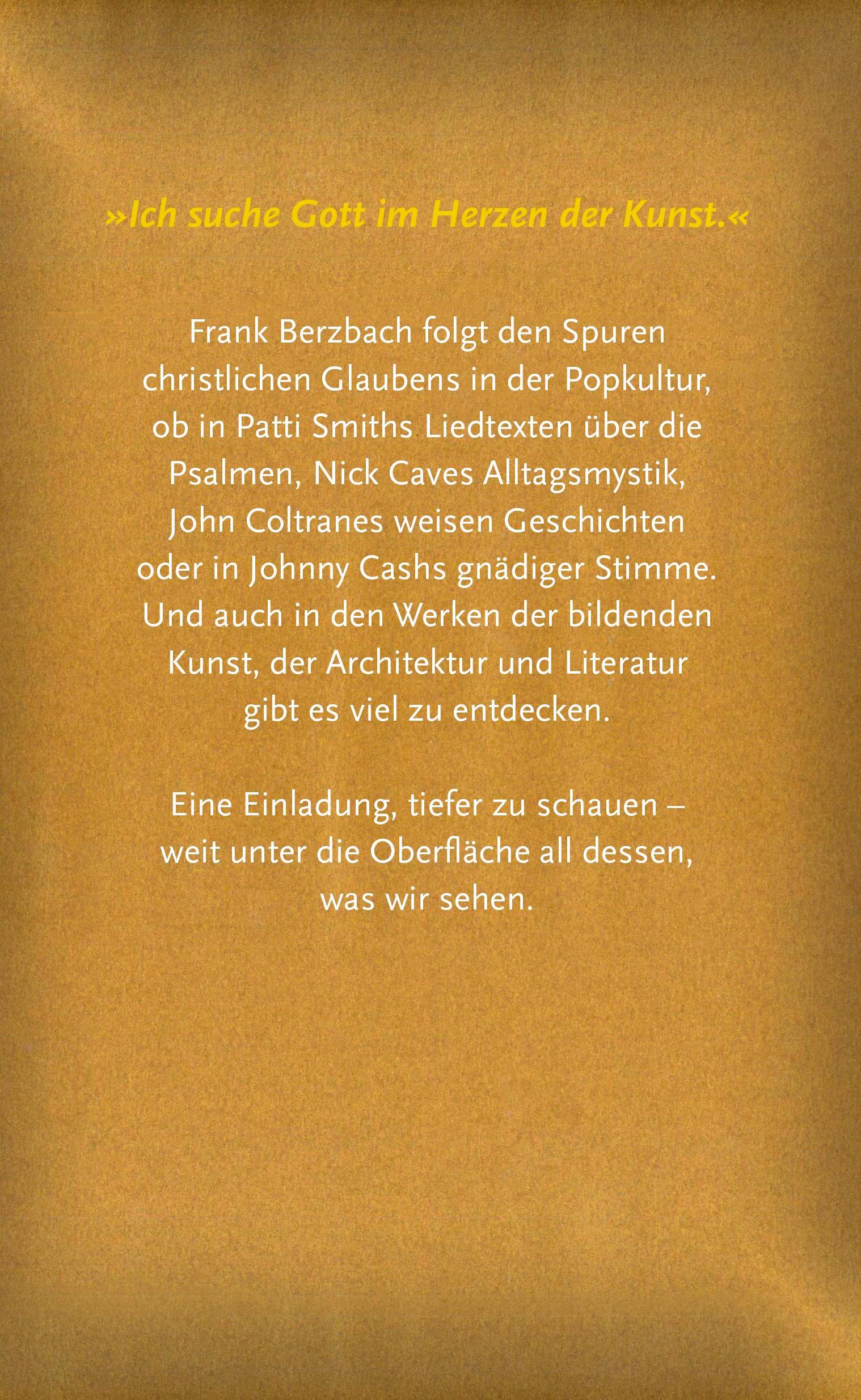 Rückseitencover Die Kunst, zu glauben