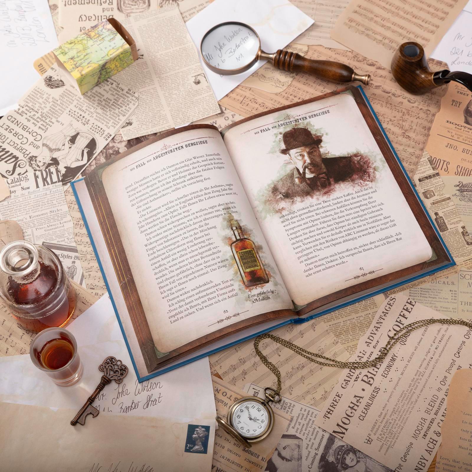 Beispielinhalt (Bild) Die rätselhaften Abenteuer des Sherlock Holmes