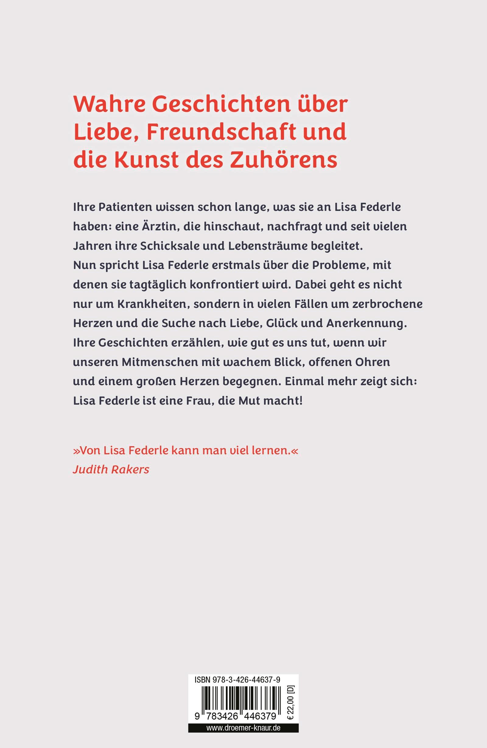 Rückseitencover Vom Glück des Zuhörens