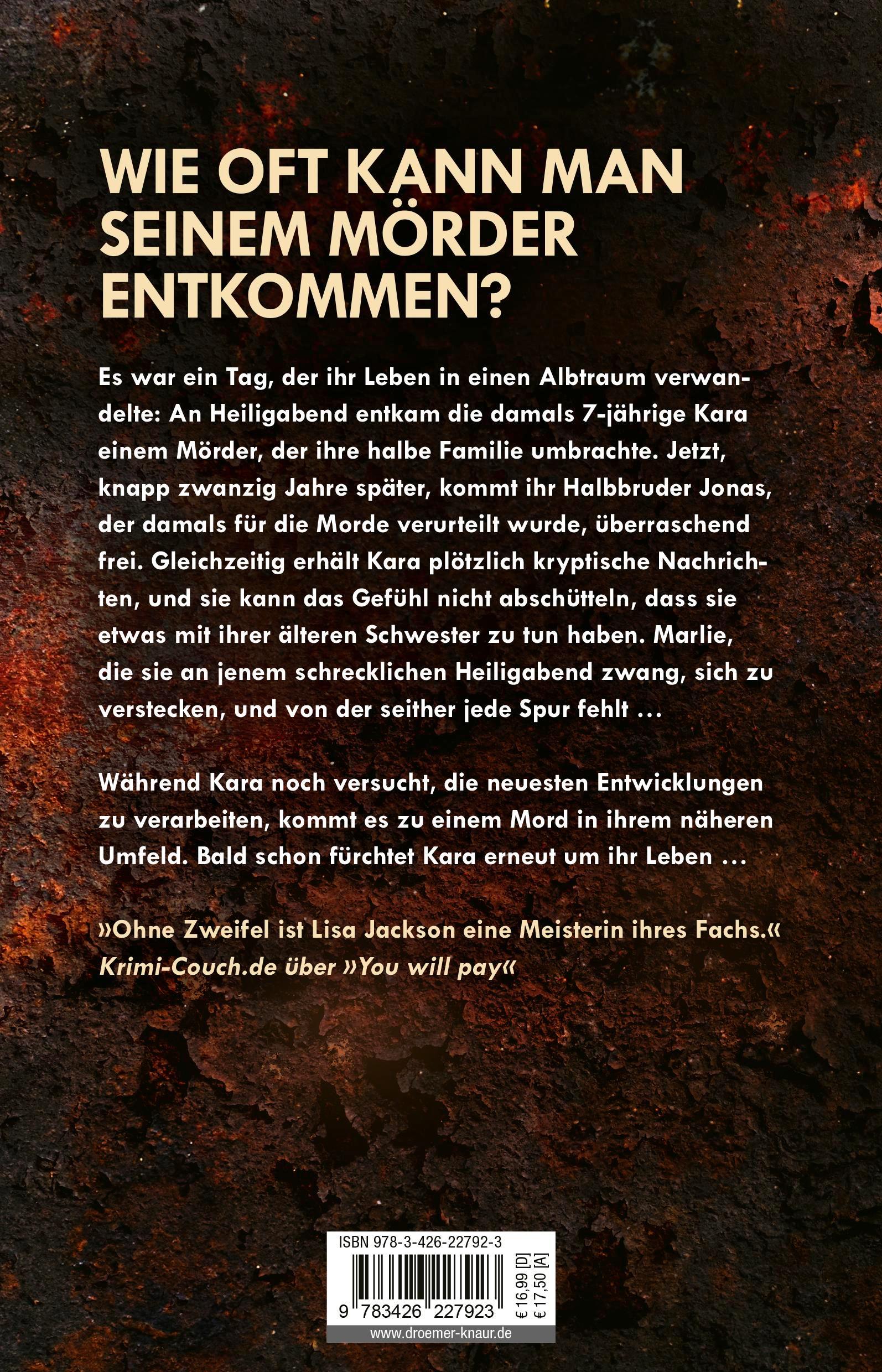 Rückseitencover Never Safe - Wann wirst du sicher sein?