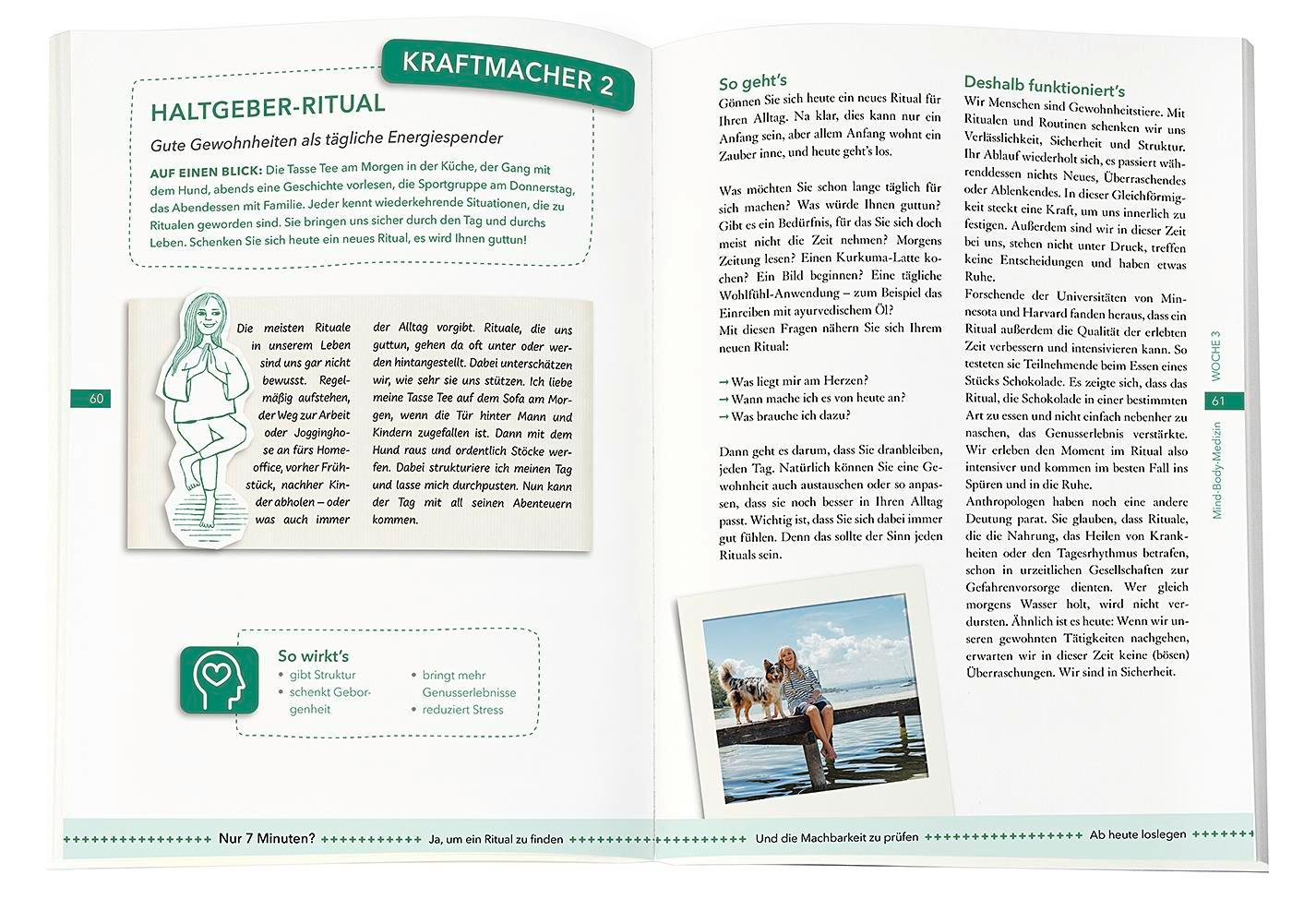 Beispielinhalt (Bild) 7 Minuten am Tag endlich kraftvoll und gelassen
