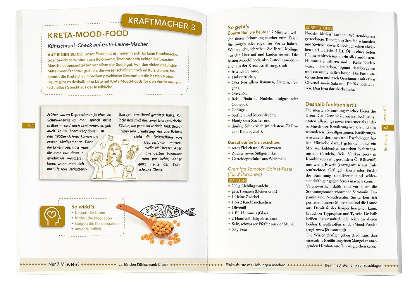 Beispielinhalt (Bild) 7 Minuten am Tag endlich kraftvoll und gelassen
