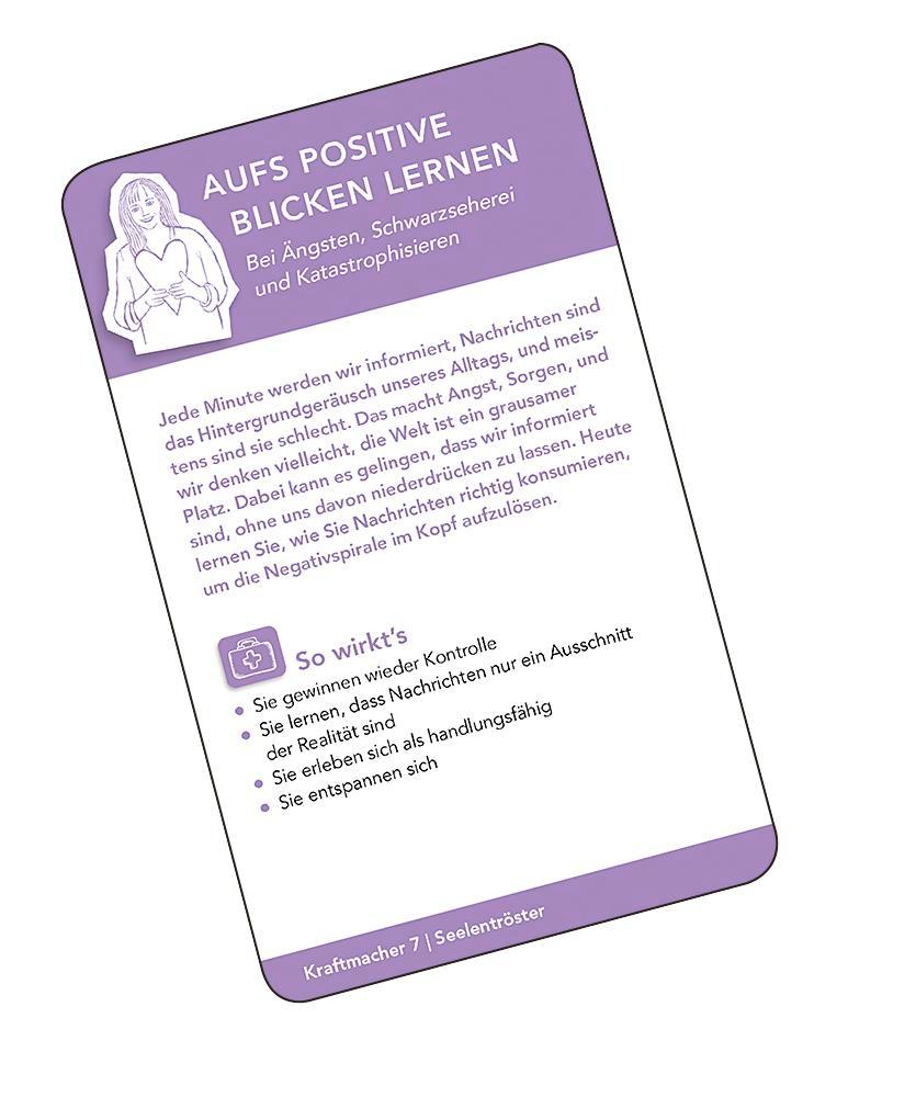 Beispielinhalt (Bild) Die Erste-Hilfe-Box für die Seele