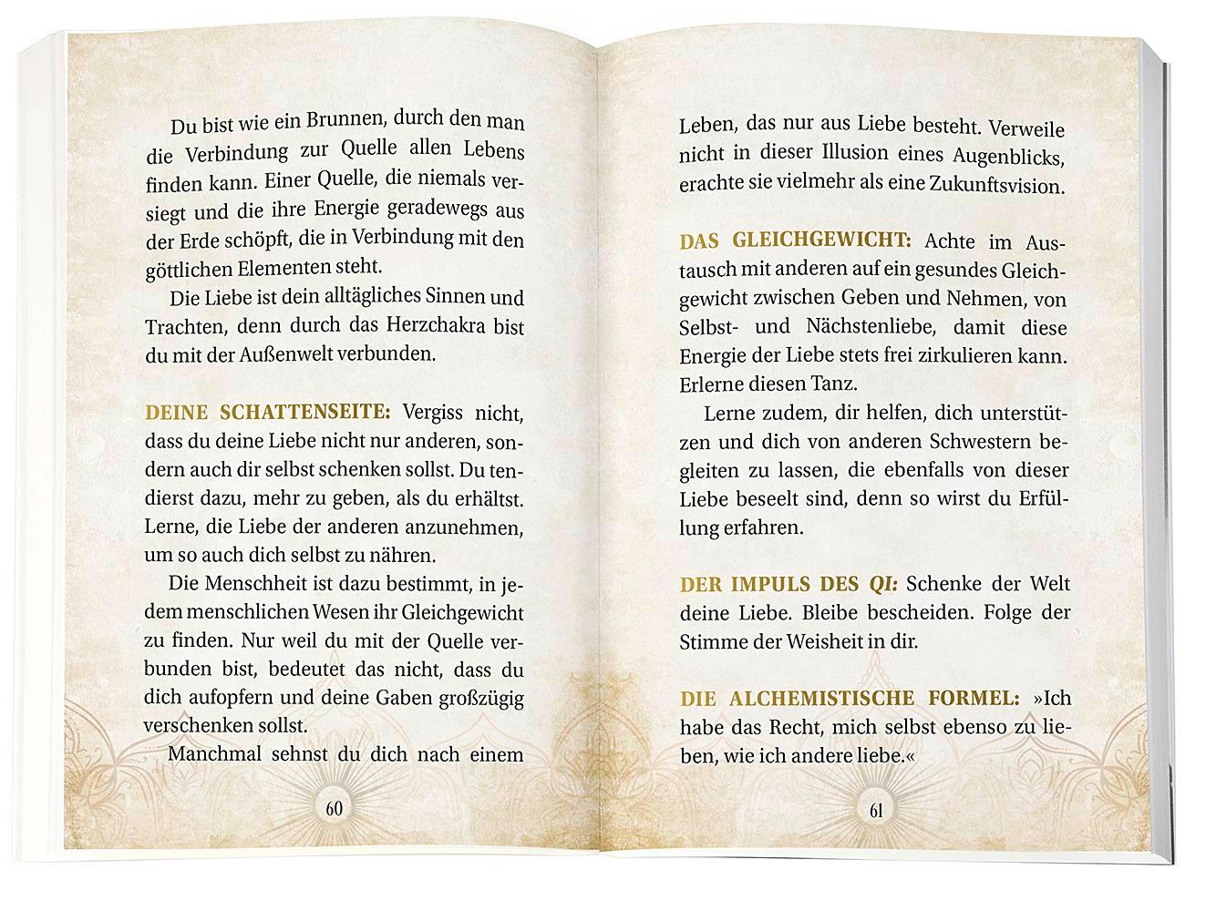 Beispielinhalt (Bild) Die Weisheit der Lichtfrauen