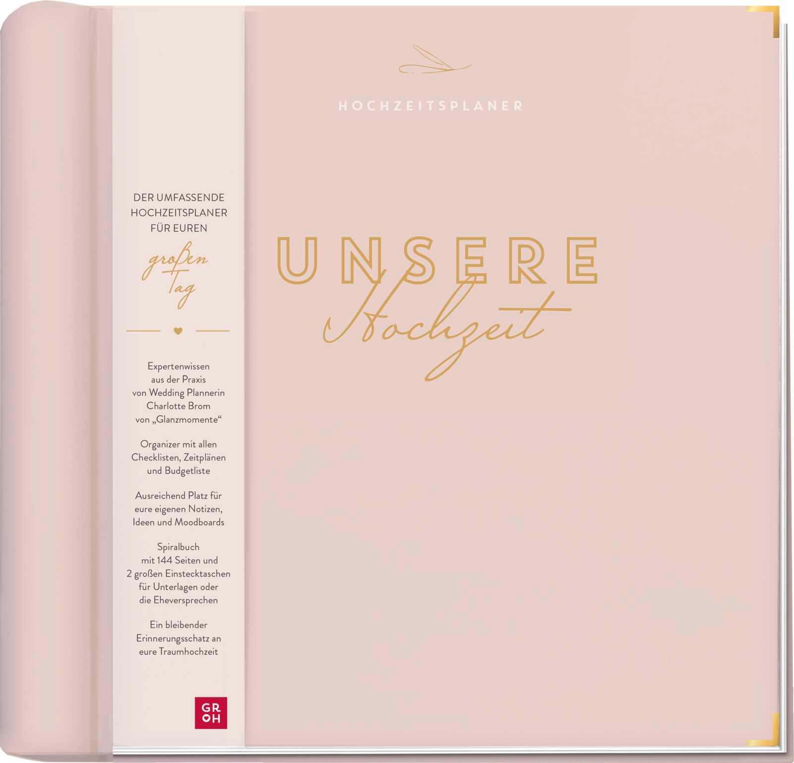 Vorderes Coverbild Unsere Hochzeit - Hochzeitsplaner