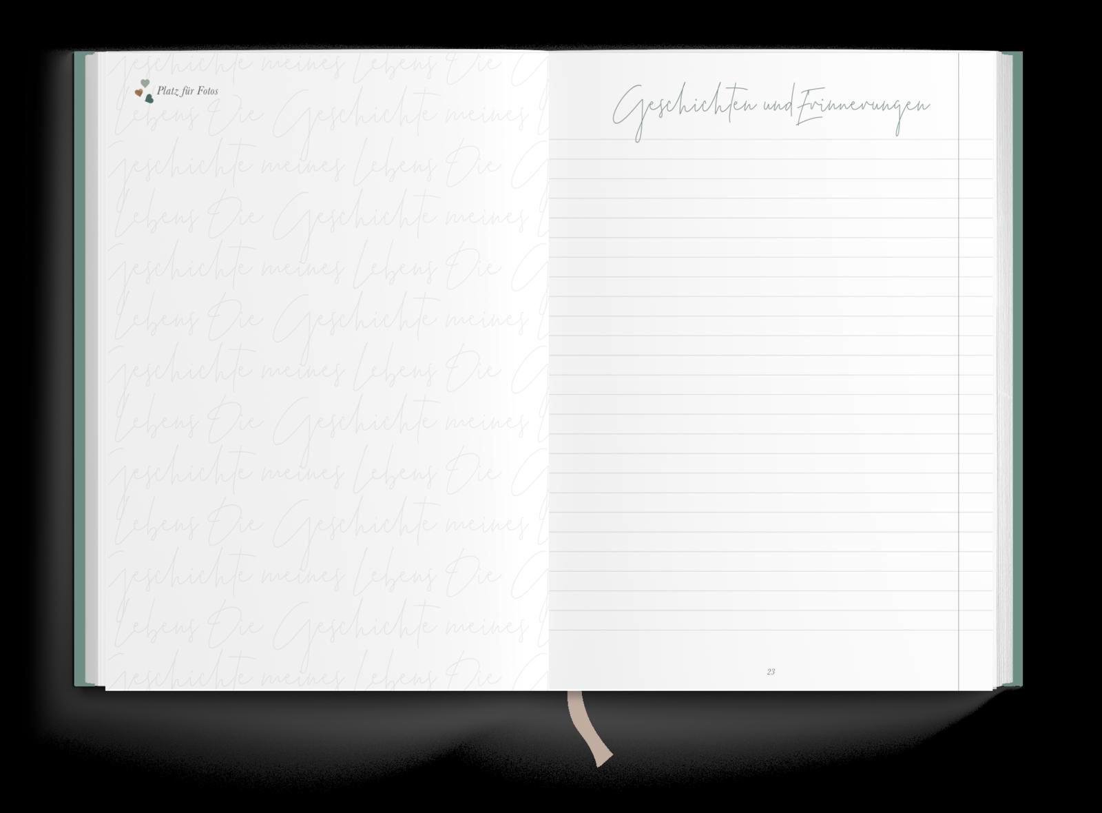 Beispielinhalt (Bild) Meine Erinnerungen