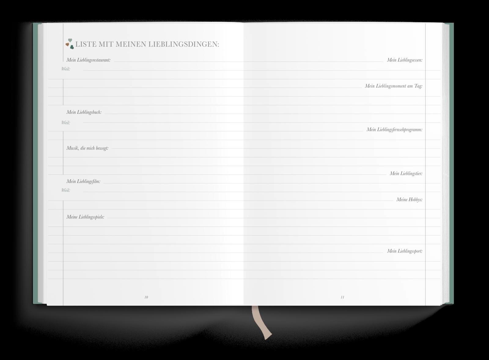 Beispielinhalt (Bild) Meine Erinnerungen