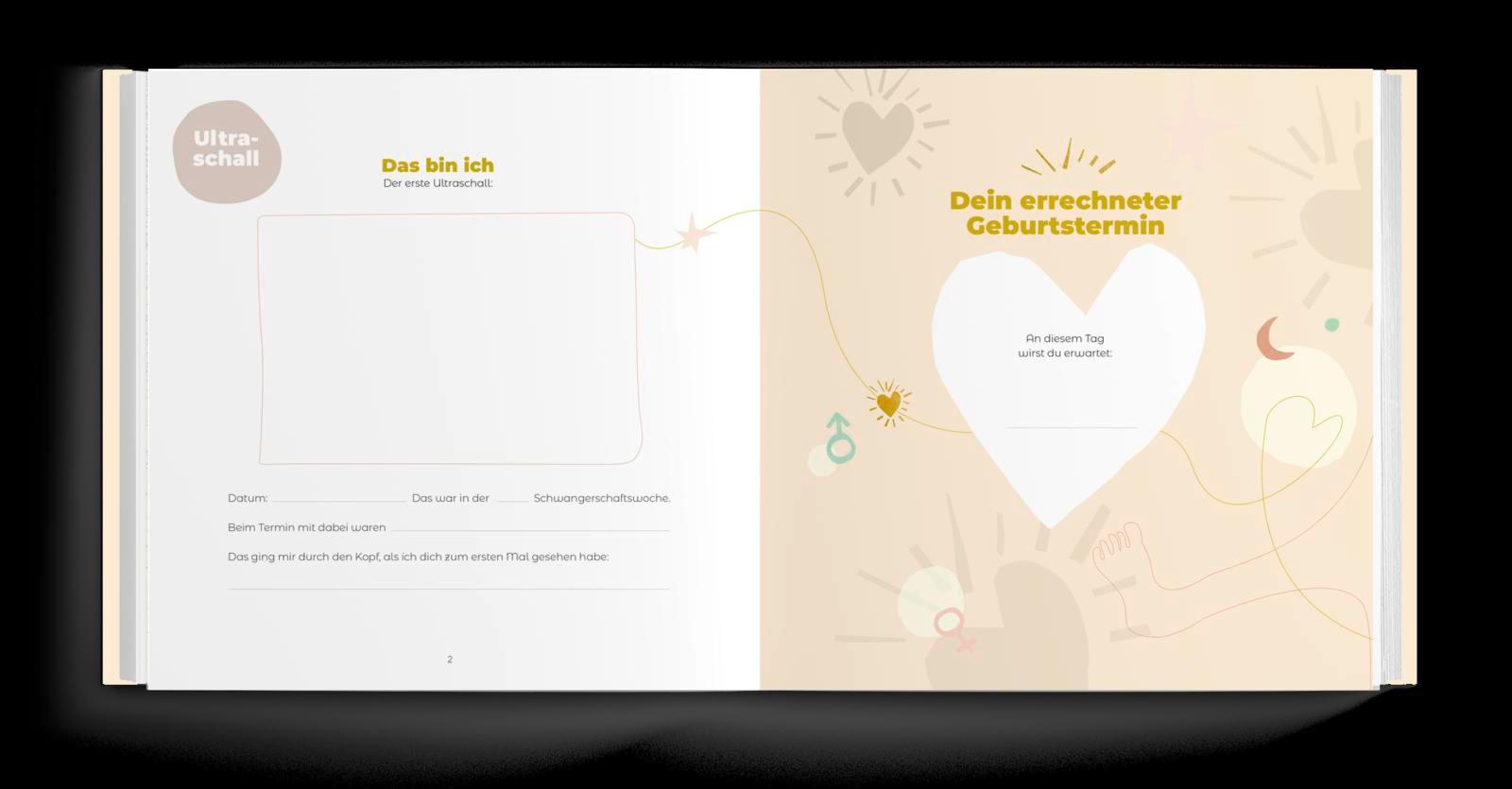 Beispielinhalt (Bild) Schwanger!