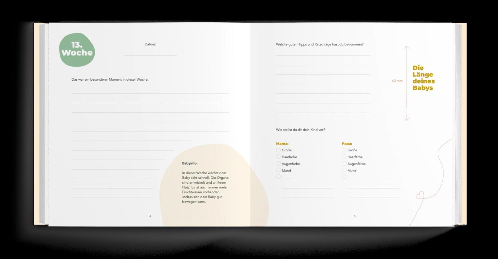 Beispielinhalt (Bild) Schwanger!