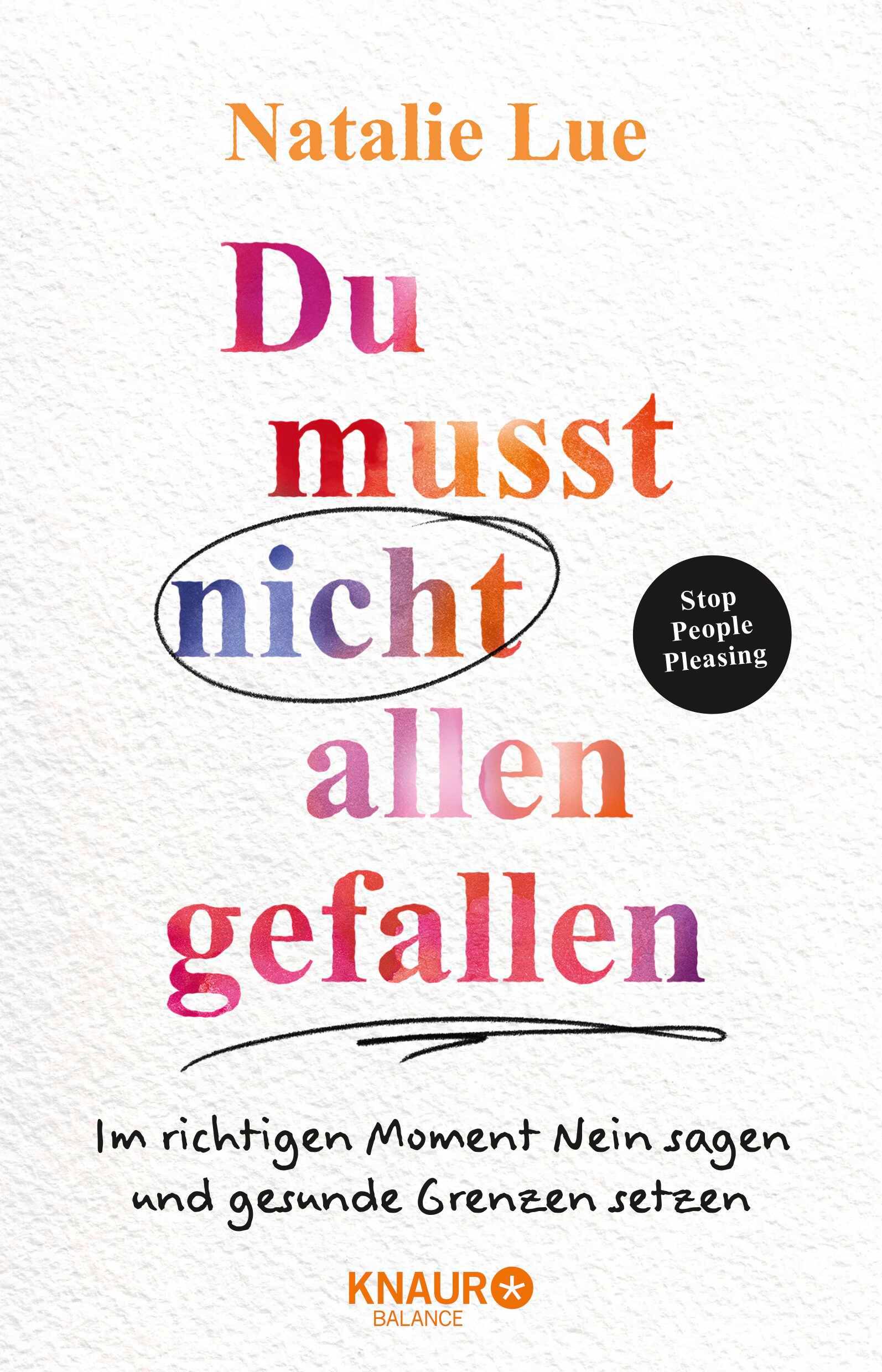 Vorderes Coverbild Du musst nicht allen gefallen