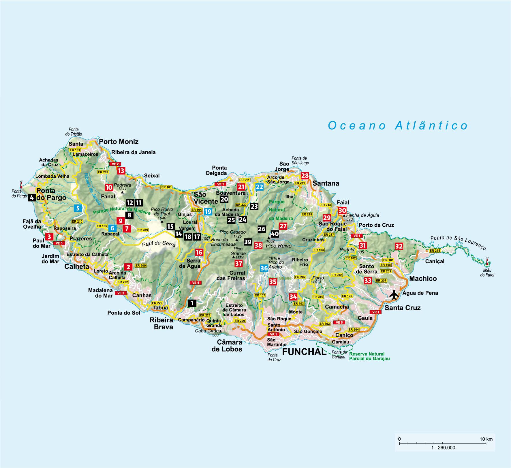 Beispielinhalt (Bild) Wilde Wege Madeira