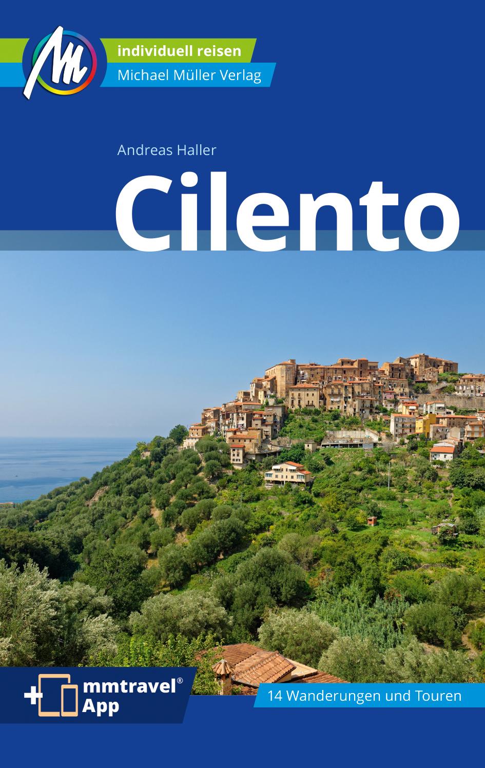 Vorderes Coverbild Cilento Reiseführer Michael Müller Verlag