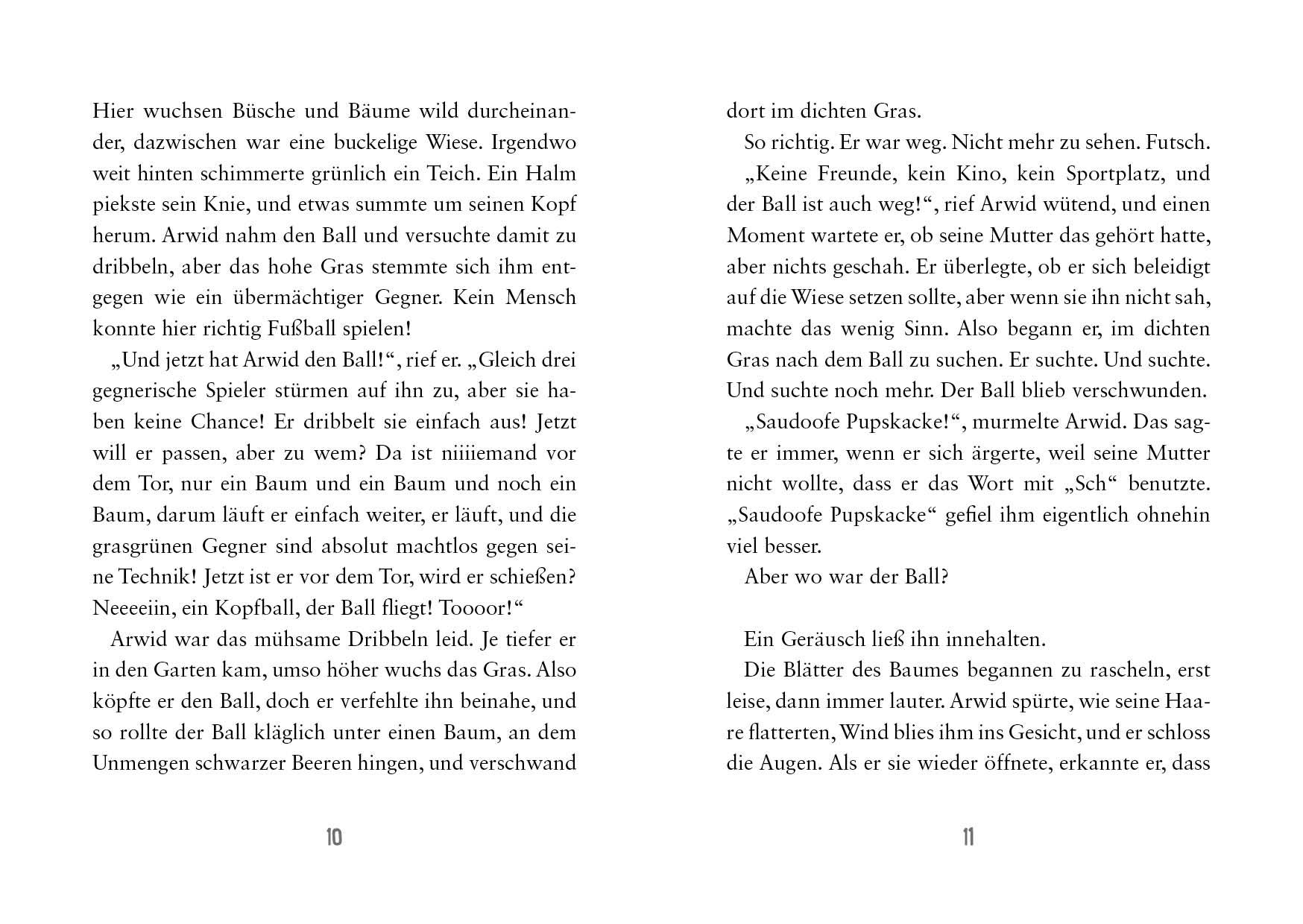 Beispielinhalt (Bild) Holly Holunder und der magische Garten