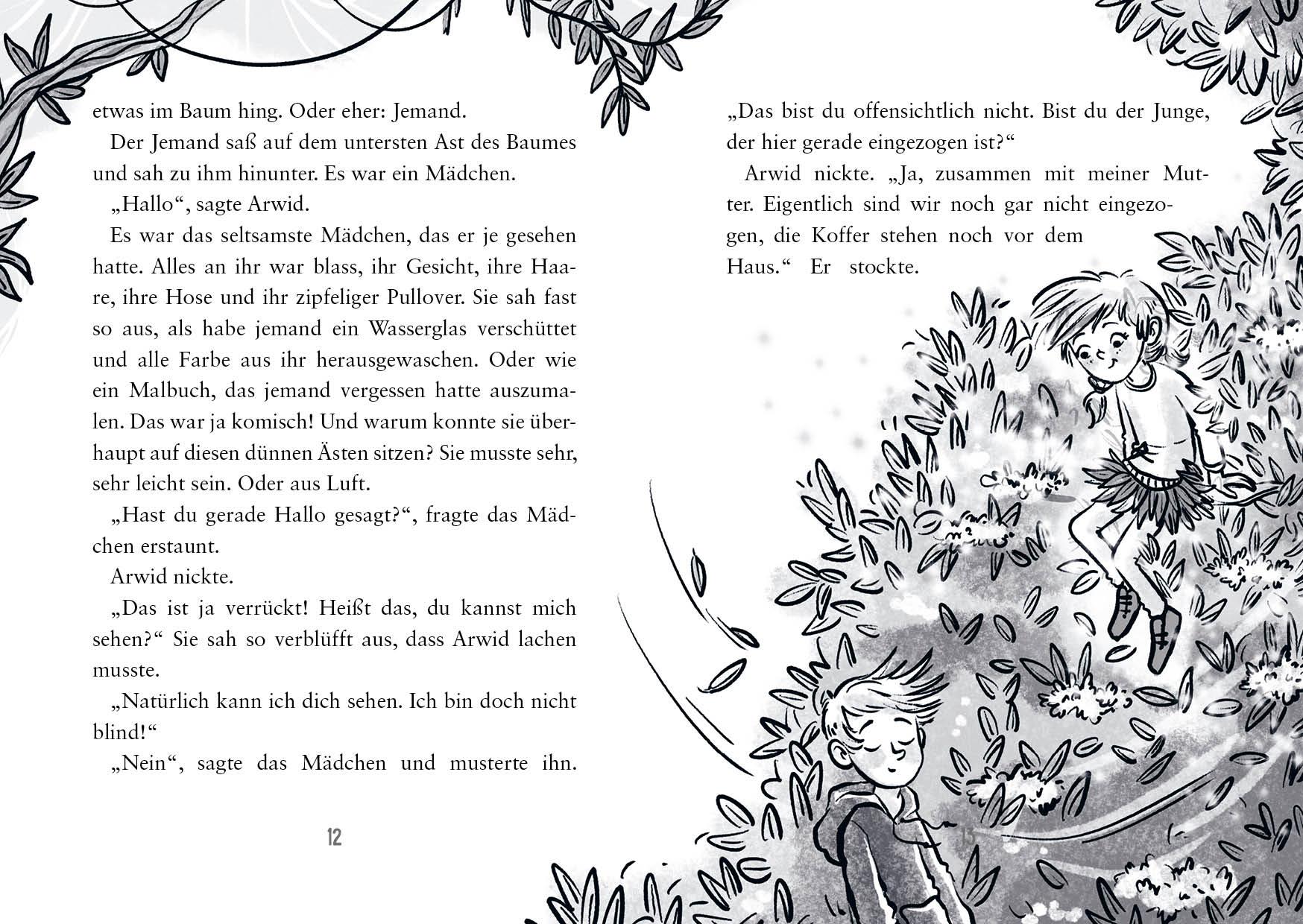 Beispielinhalt (Bild) Holly Holunder und der magische Garten