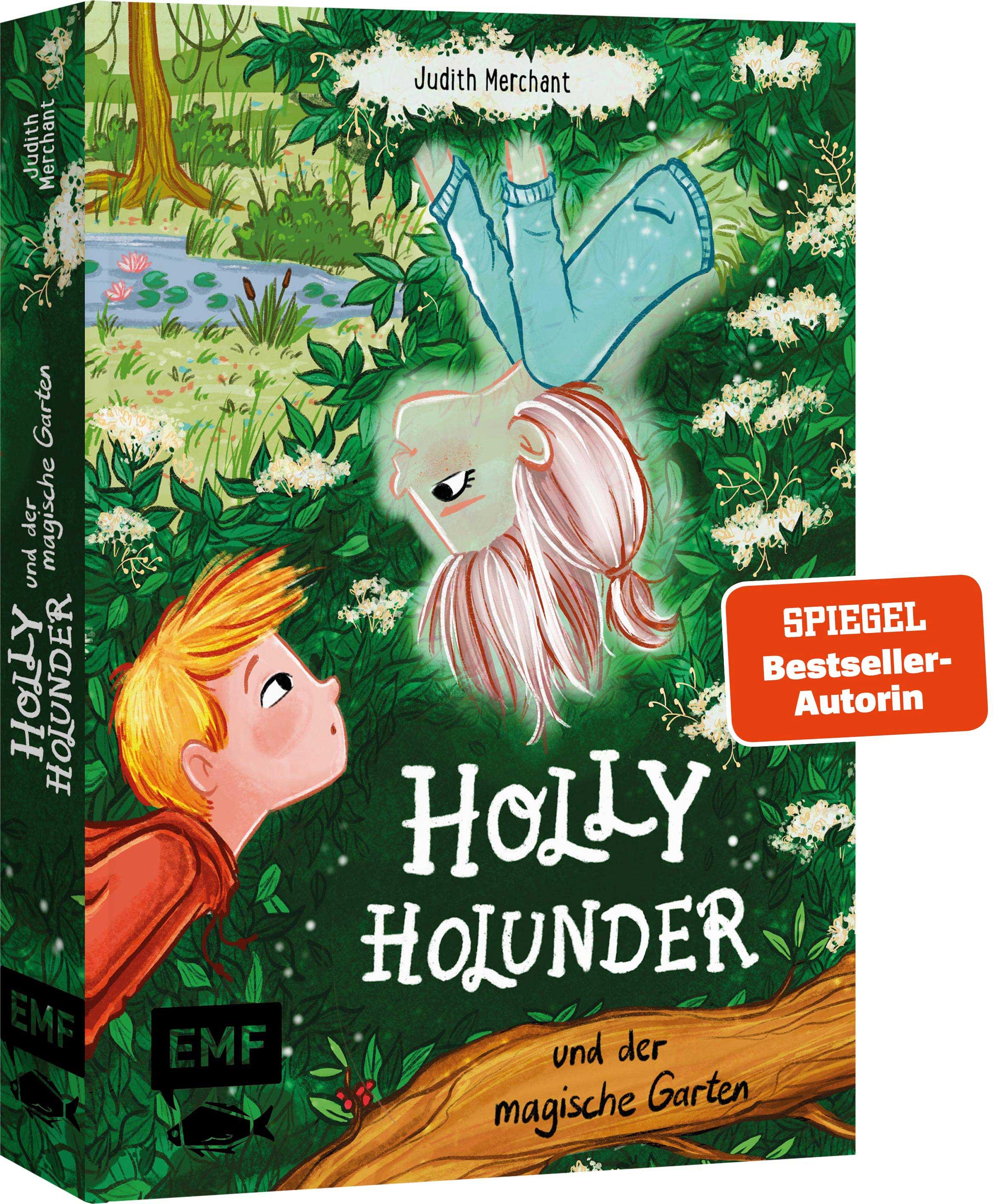 Vorderes Coverbild Holly Holunder und der magische Garten