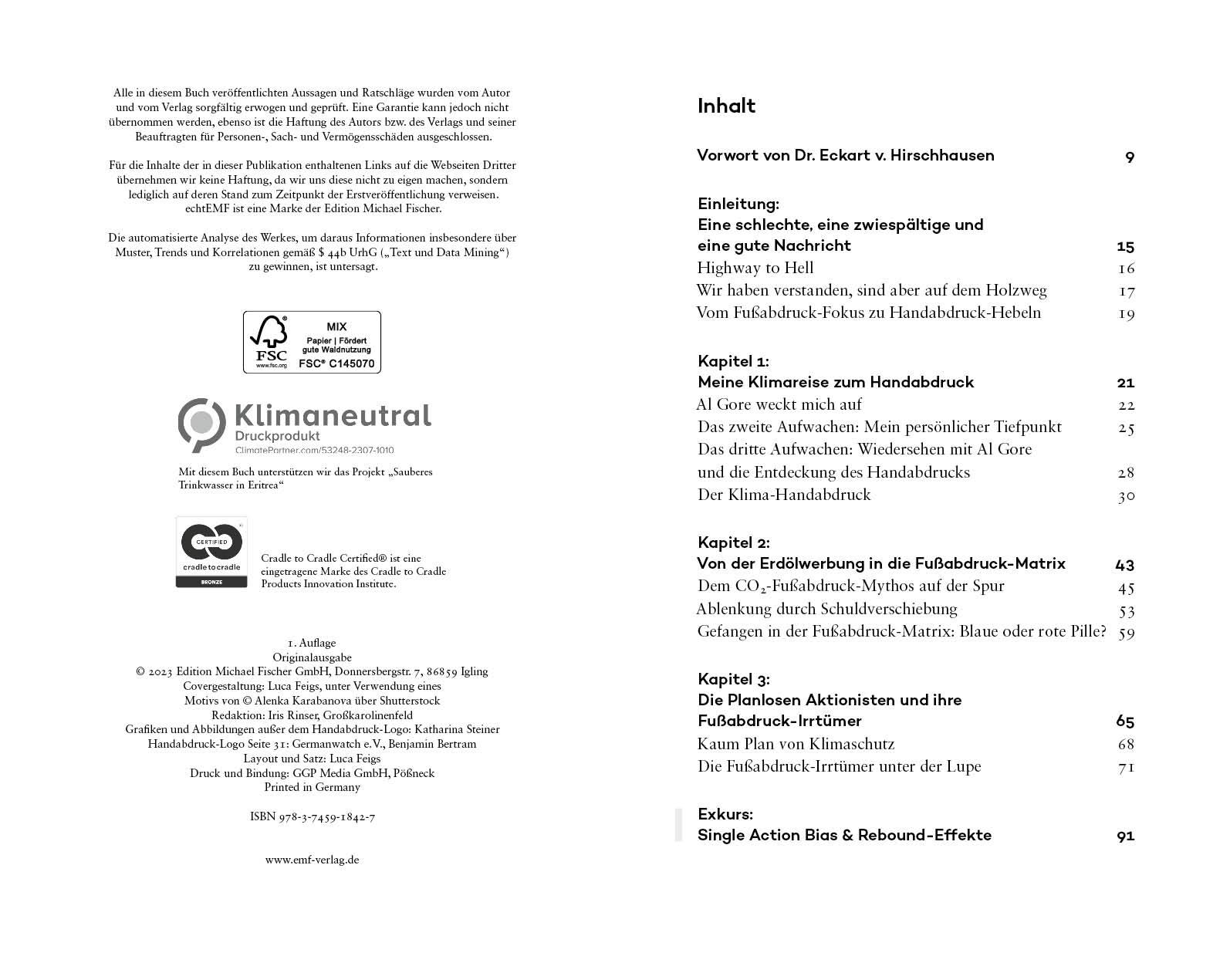 Beispielinhalt (Bild) Hoch die Hände, Klimawende!