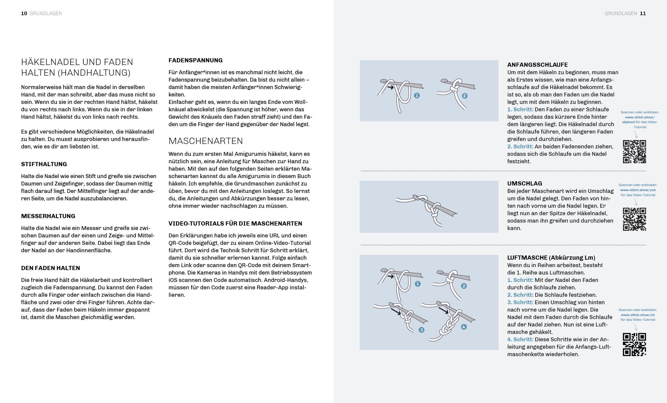 Beispielinhalt (Bild) Die Amigurumi-Häkelschule