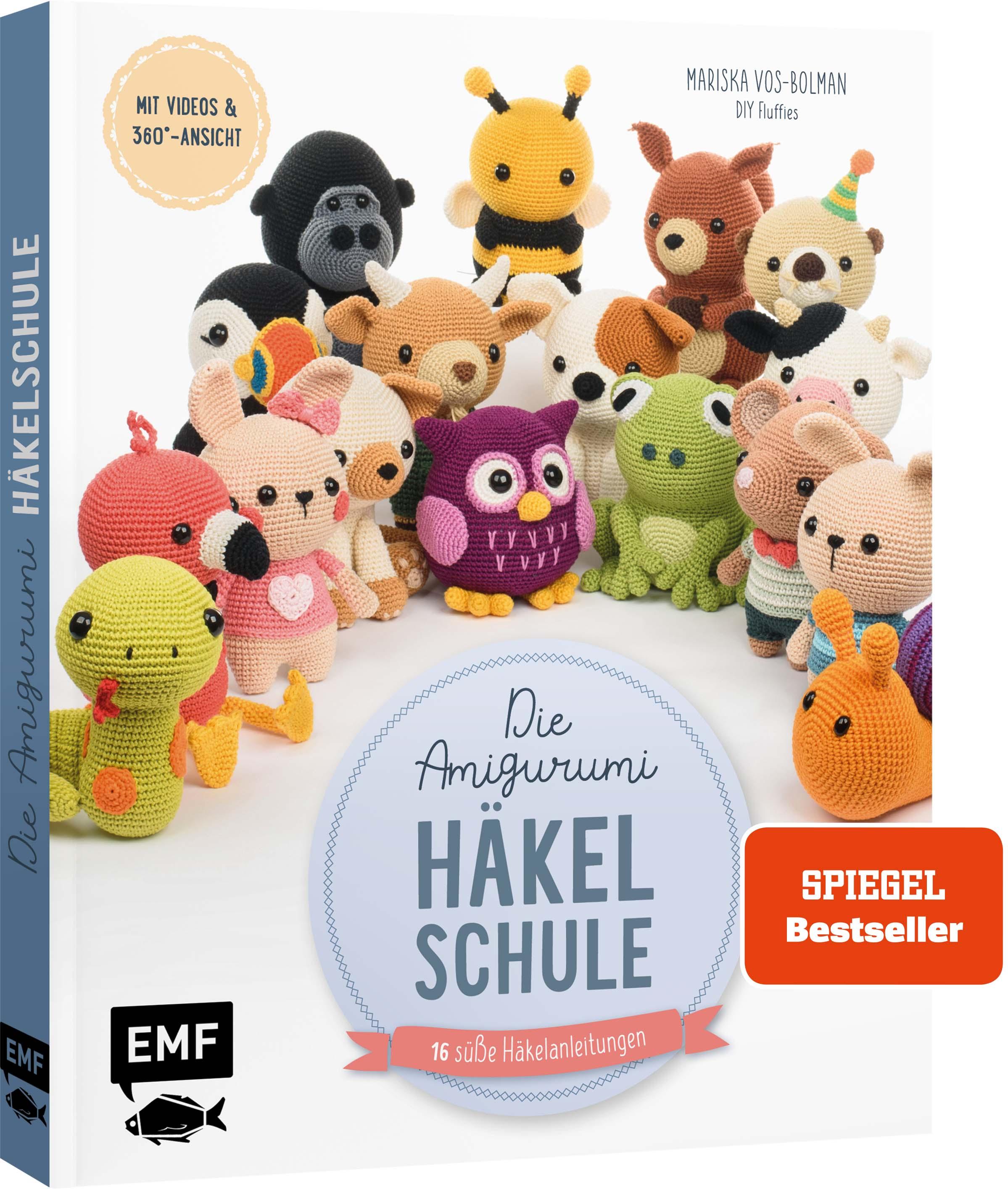 Vorderes Coverbild Die Amigurumi-Häkelschule