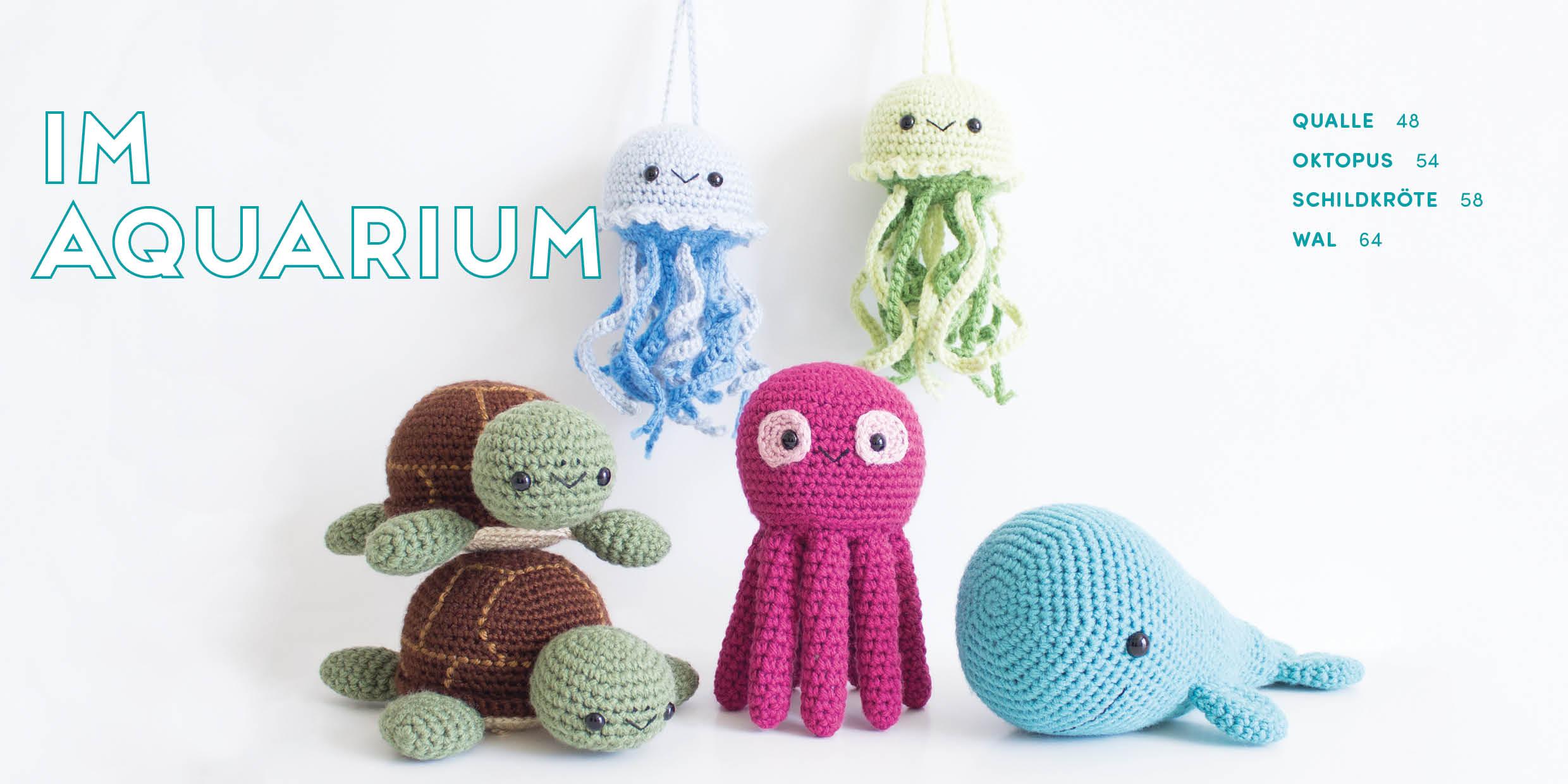 Beispielinhalt (Bild) Meine kunterbunte Amigurumi-Welt - super einfach 25 niedliche Figuren häkeln