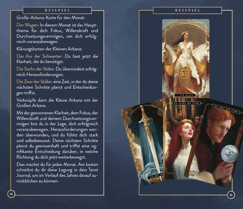 Beispielinhalt (Bild) Tarot-Kartenset: Magic Soul Tarot