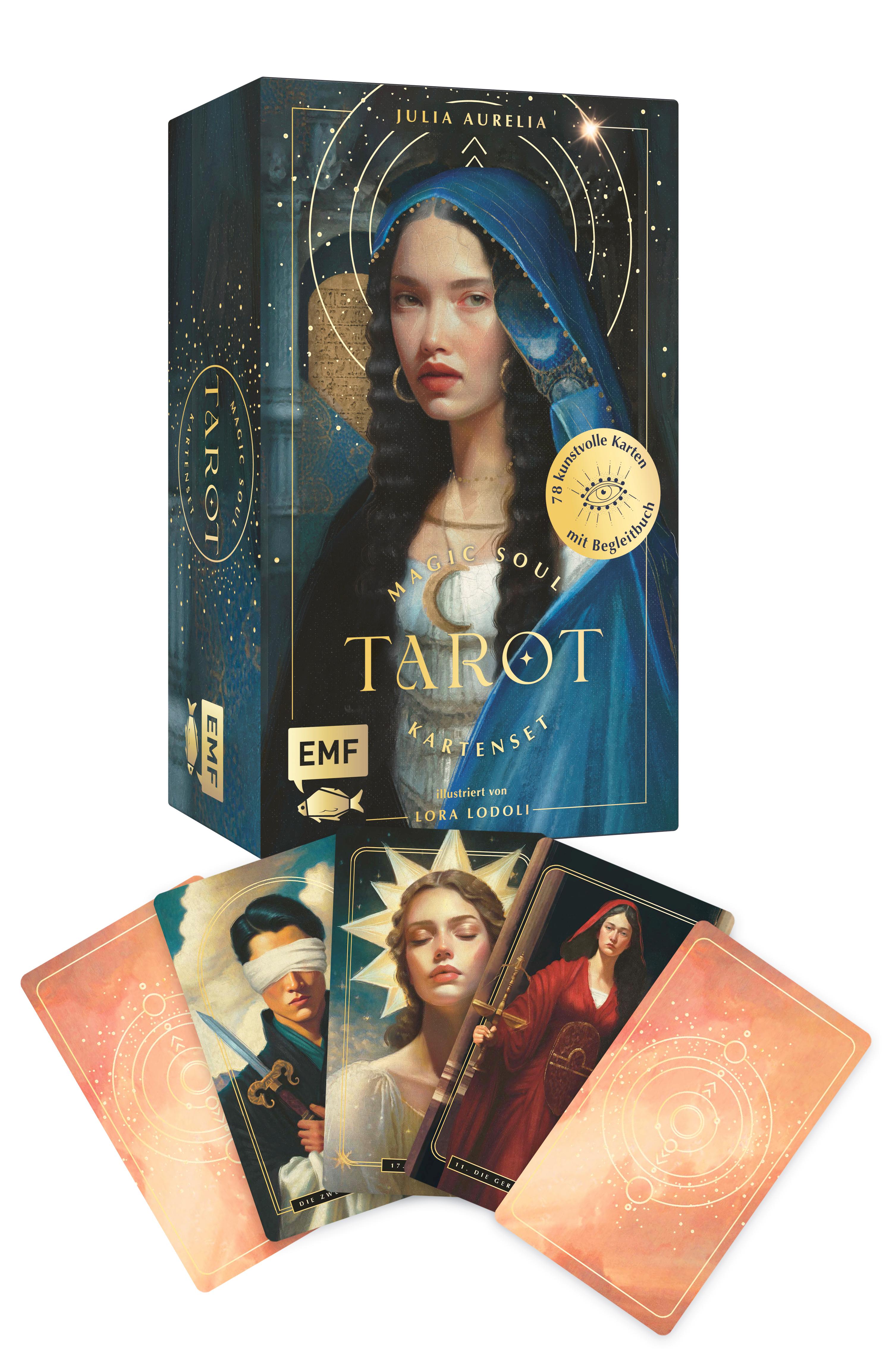 Vorderes Coverbild Tarot-Kartenset: Magic Soul Tarot