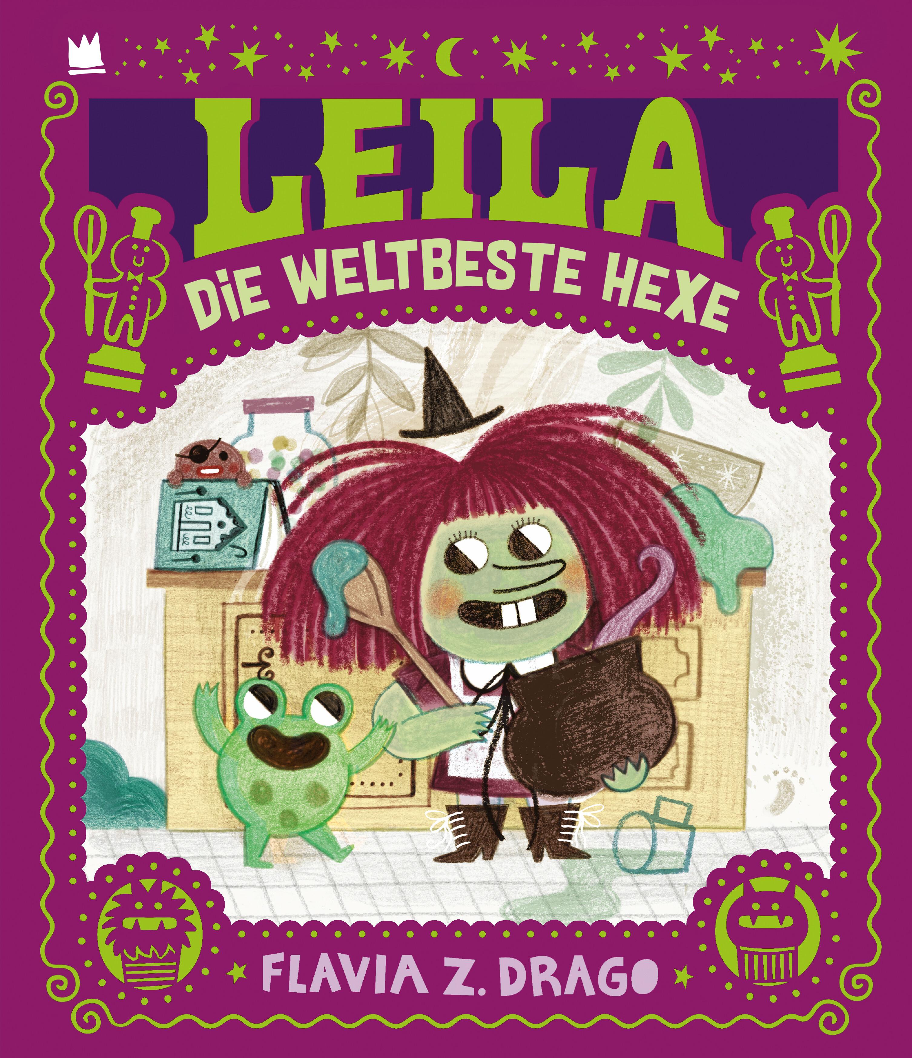Vorderes Coverbild Leila die weltbeste Hexe