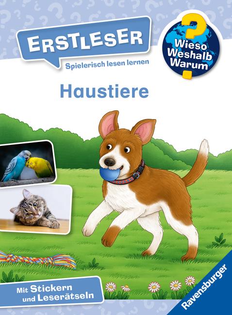 Vorderes Coverbild Wieso? Weshalb? Warum? Erstleser, Band 12 - Haustiere