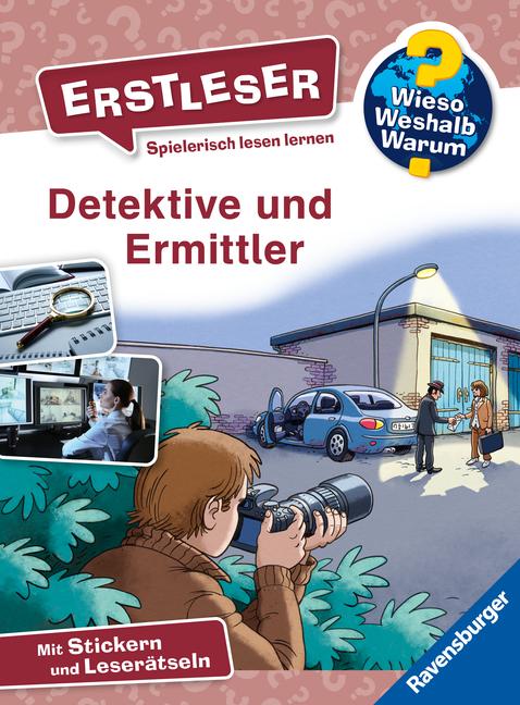 Vorderes Coverbild Wieso? Weshalb? Warum? Erstleser, Band 11 - Detektive und Ermittler