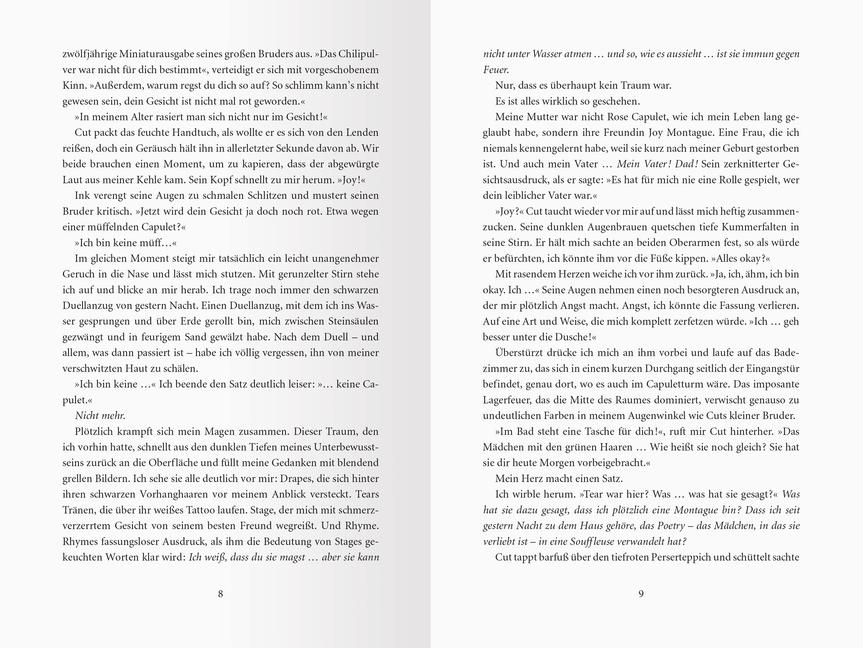 Beispielinhalt (Bild) The Romeo & Juliet Society, Band 2 - Schlangenkuss