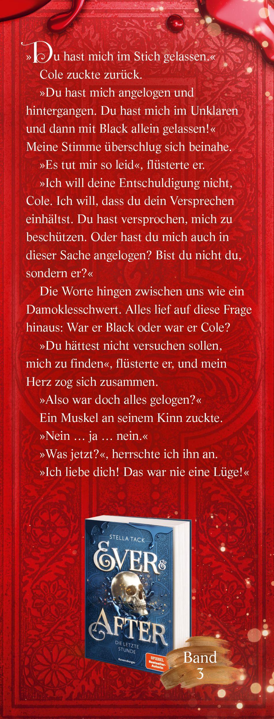 Beispielinhalt (Bild) Ever & After, Band 2 - Die dunkle Hochzeit