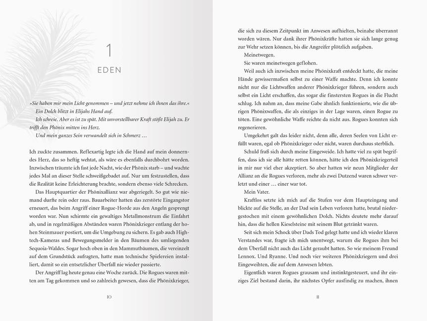 Beispielinhalt (Bild) Die Legende des Phönix, Band 2 - Schicksalsfeder