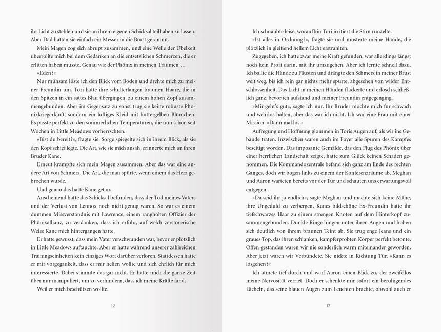 Beispielinhalt (Bild) Die Legende des Phönix, Band 2 - Schicksalsfeder