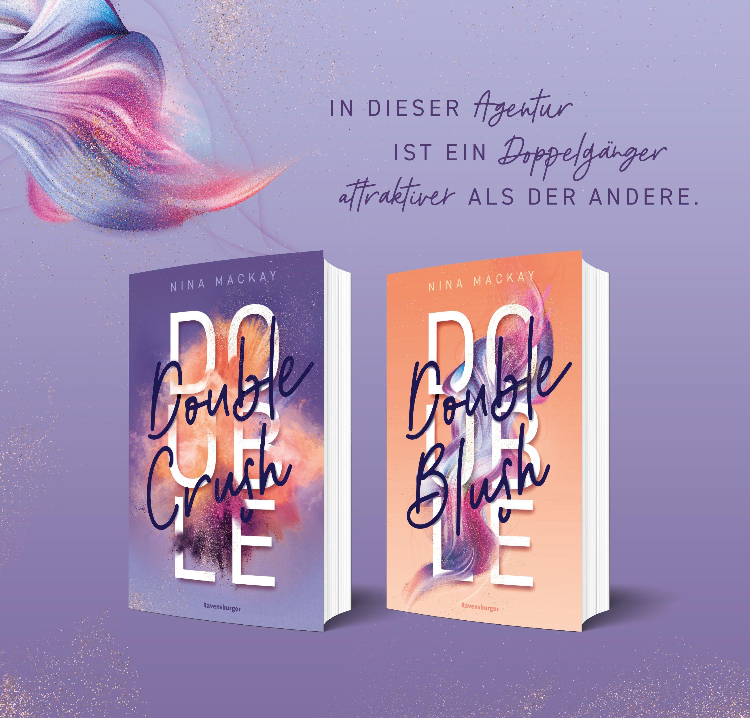 Beispielinhalt (Bild) Doppelgänger-Agentur, Band 2 - Double Blush