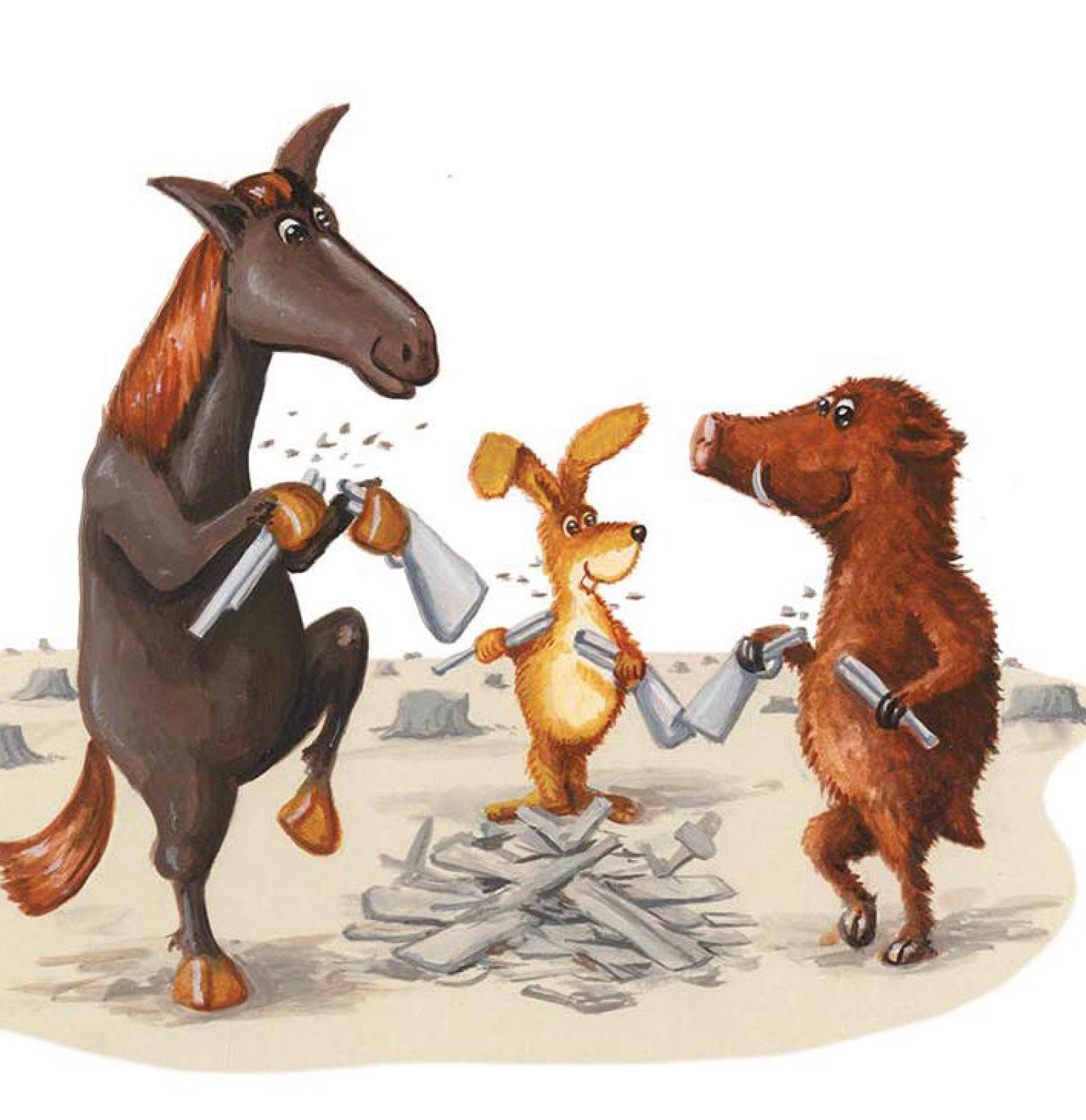 Beispielinhalt (Bild) Der Friedensheld