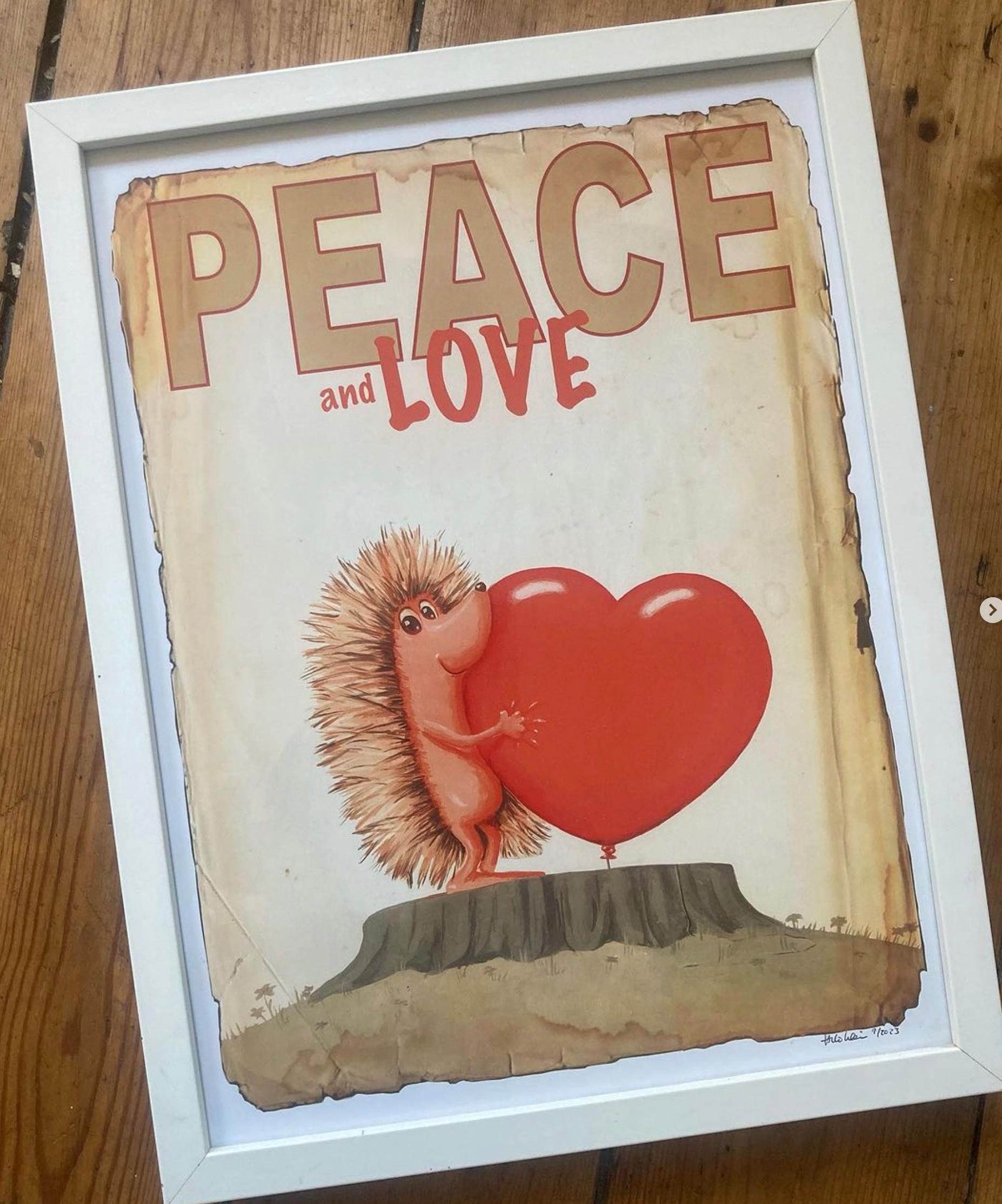 Beispielinhalt (Bild) Der Friedensheld