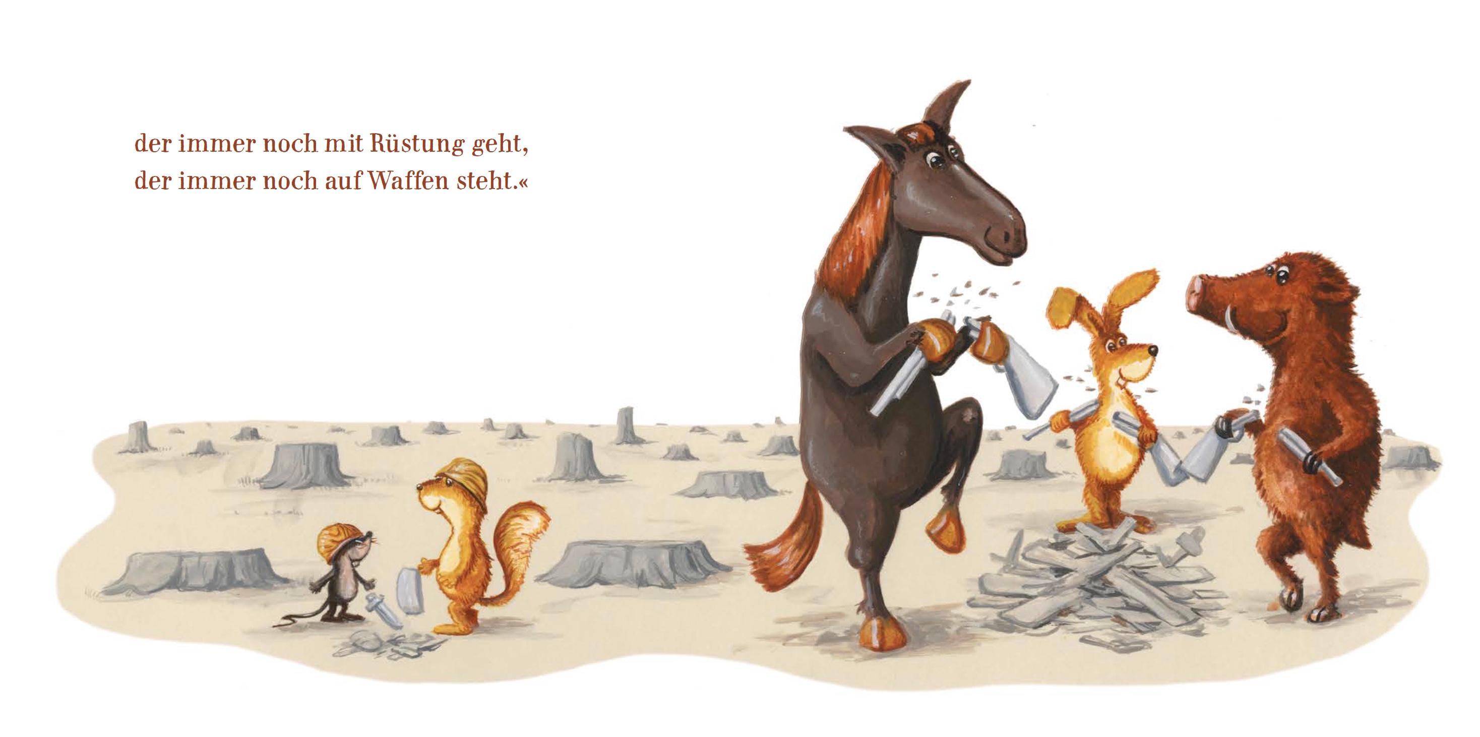 Beispielinhalt (Bild) Der Friedensheld