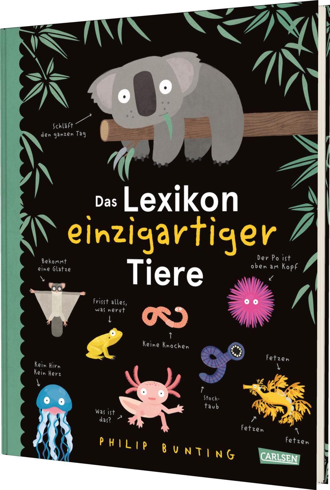 Vorderes Coverbild Das Lexikon einzigartiger Tiere