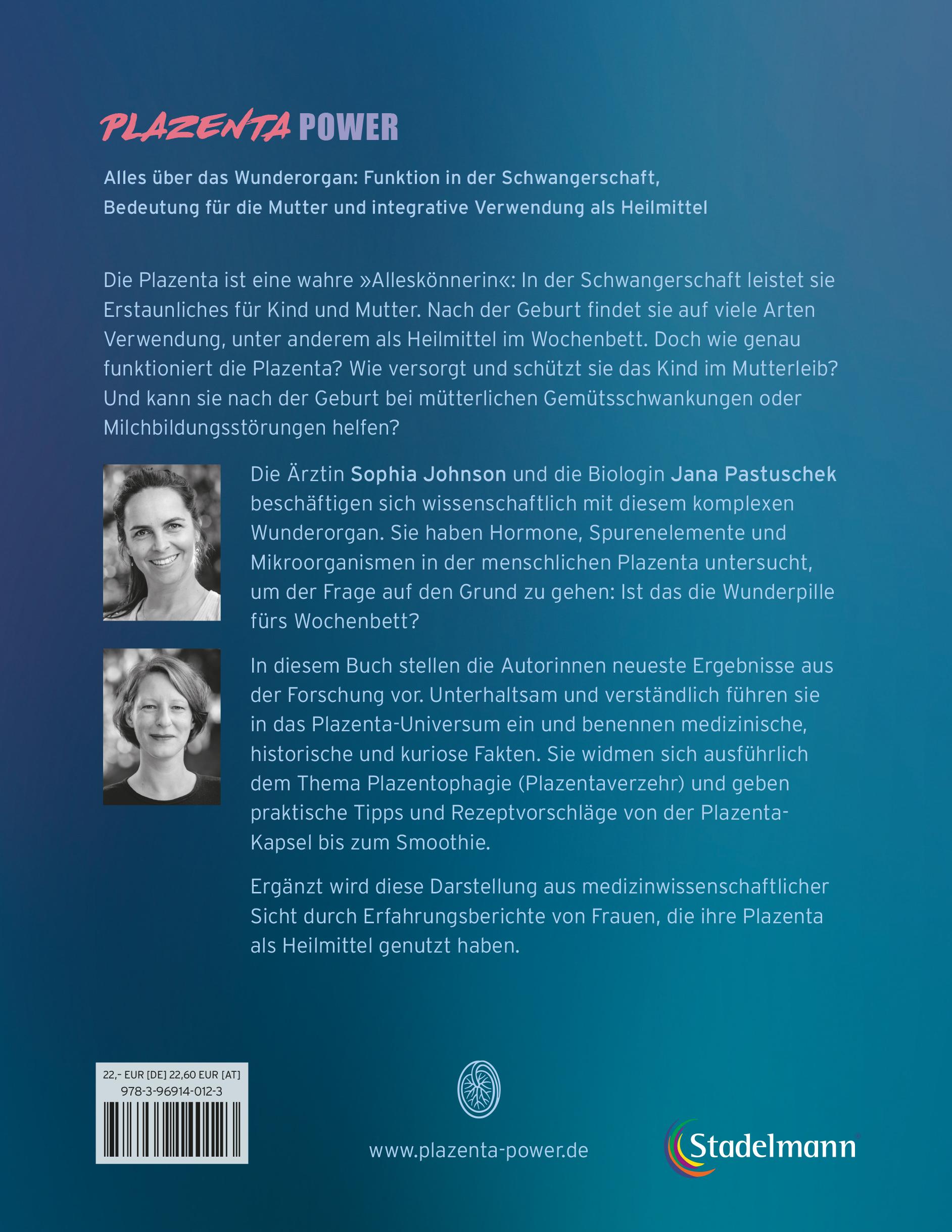 Rückseitencover Plazenta Power