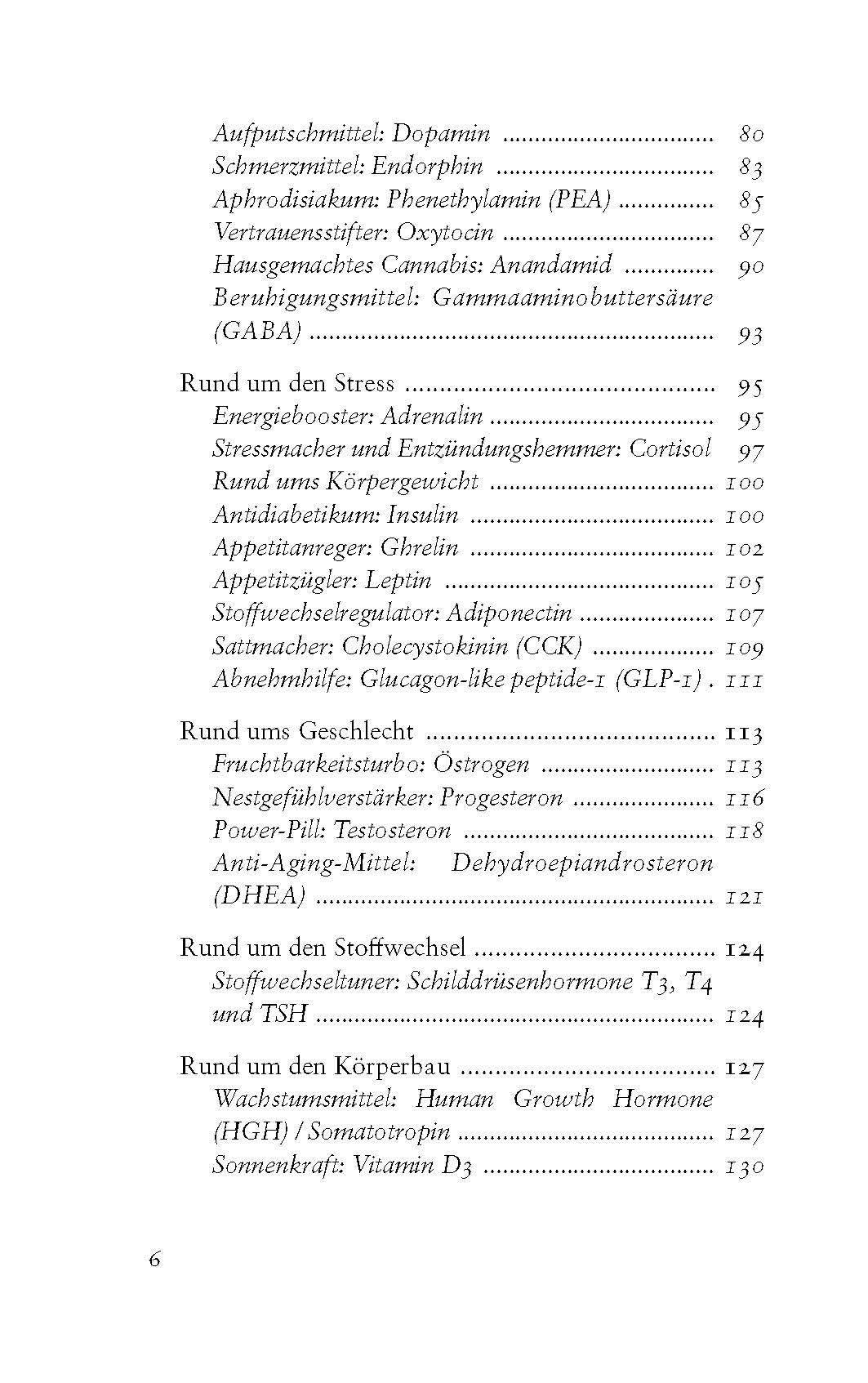 Beispielinhalt (Bild) Deine innere Apotheke