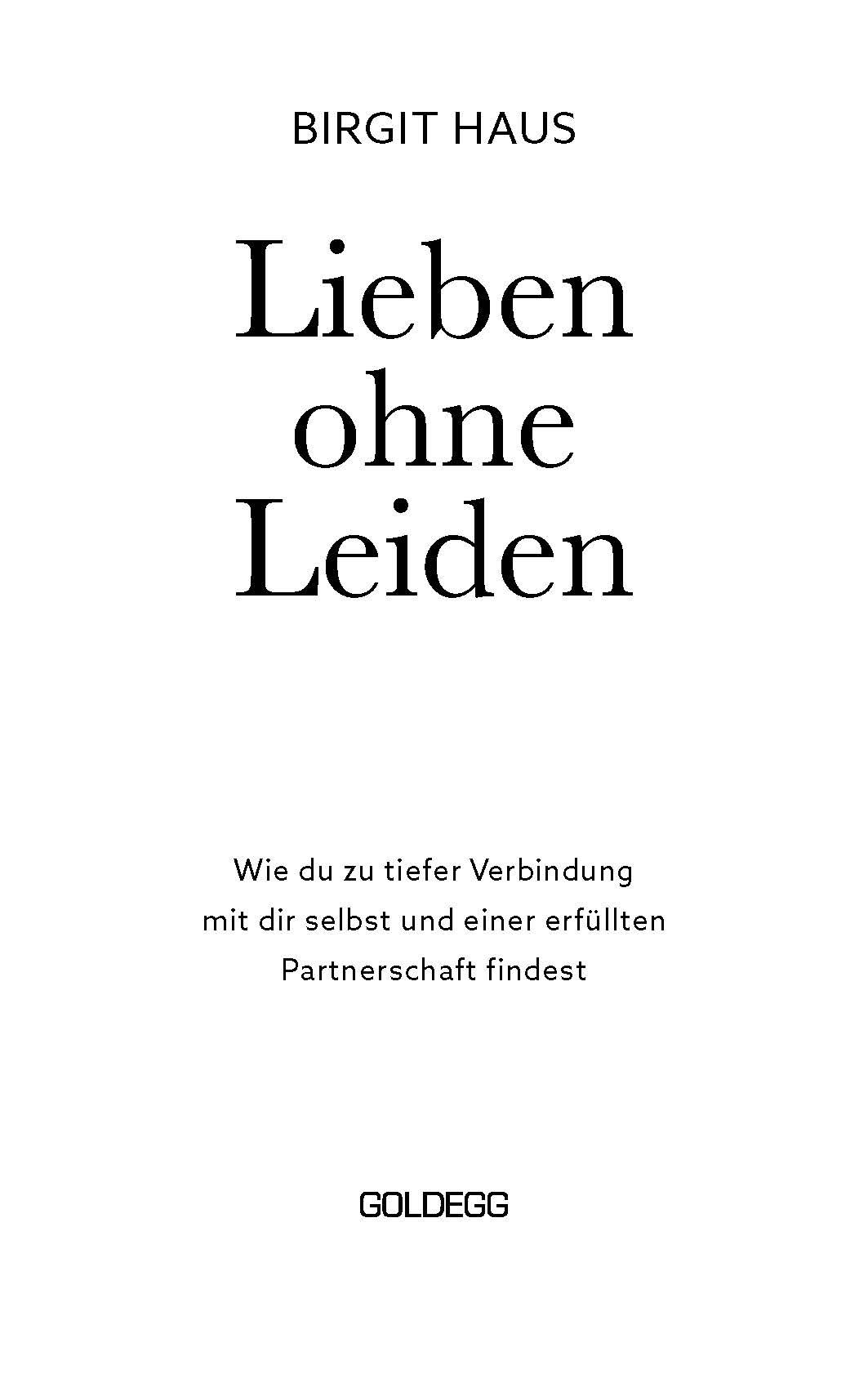 Beispielinhalt (Bild) Lieben ohne Leiden