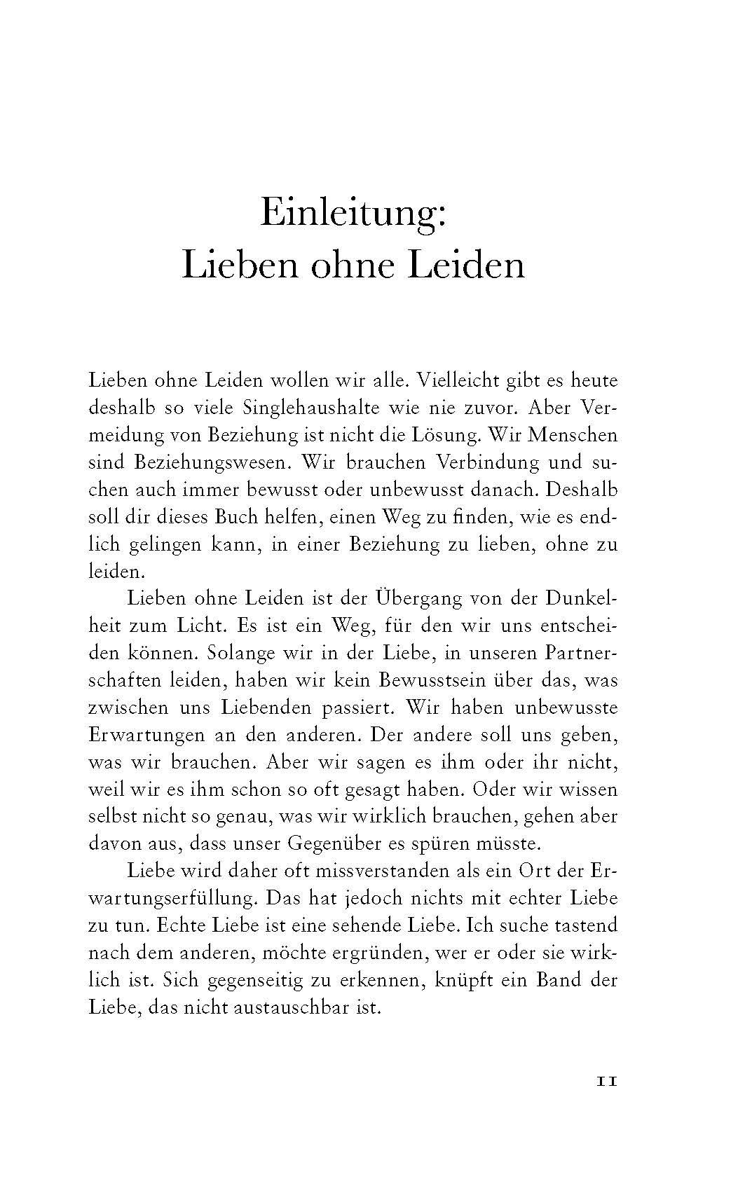 Beispielinhalt (Bild) Lieben ohne Leiden